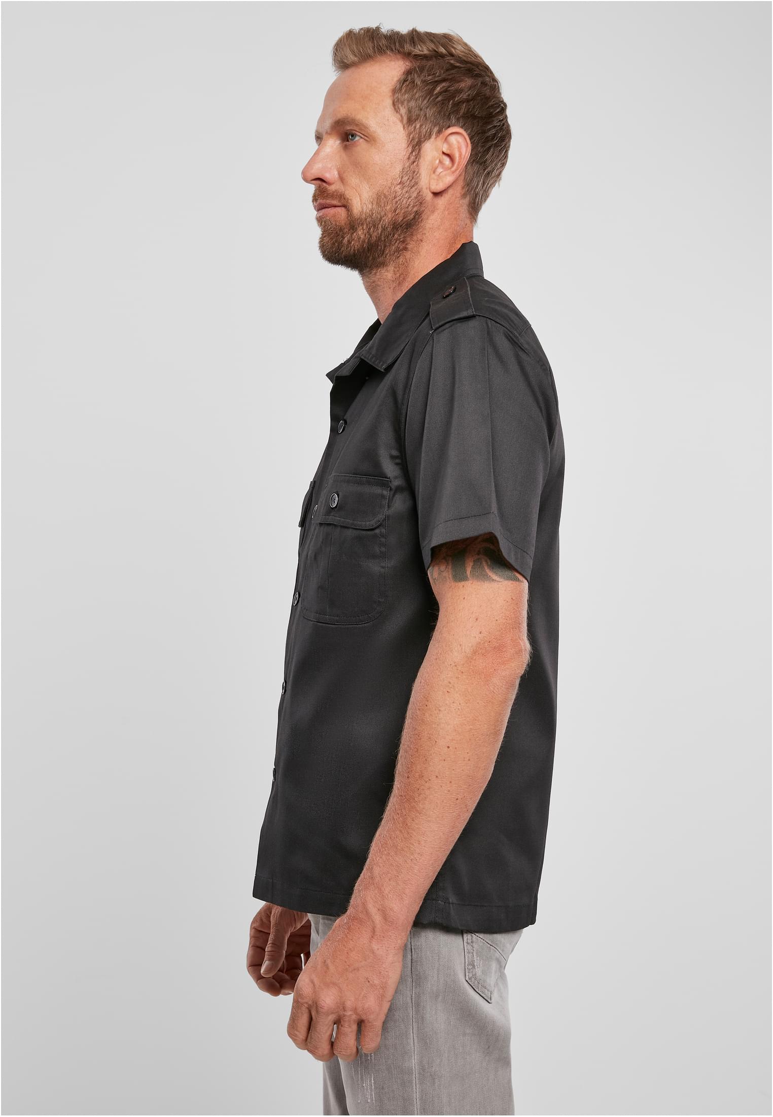 B Short Sleeves US Shirt - workoutbrands.com
