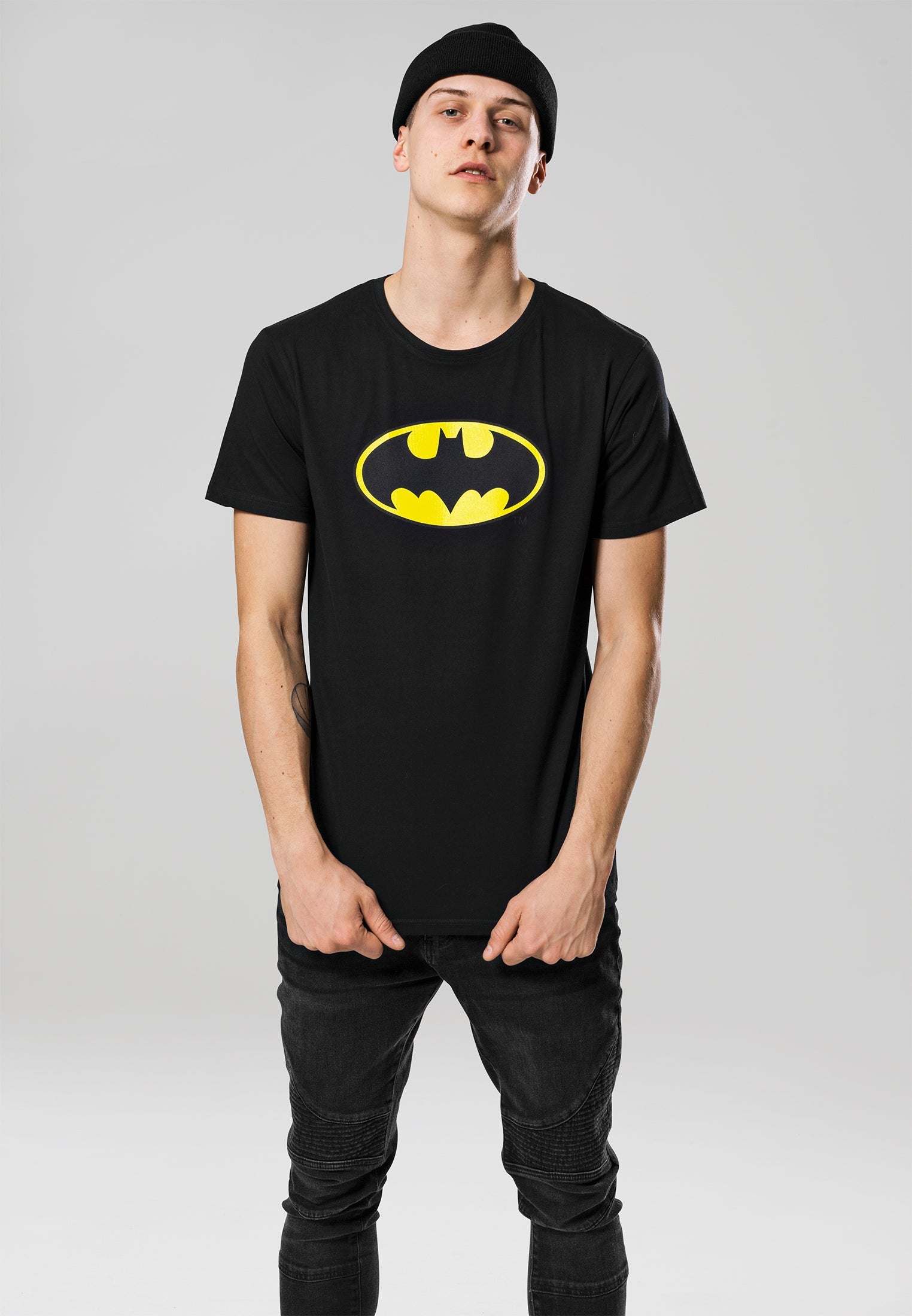 Batman Logo Tee black XXL - workoutbrands.com