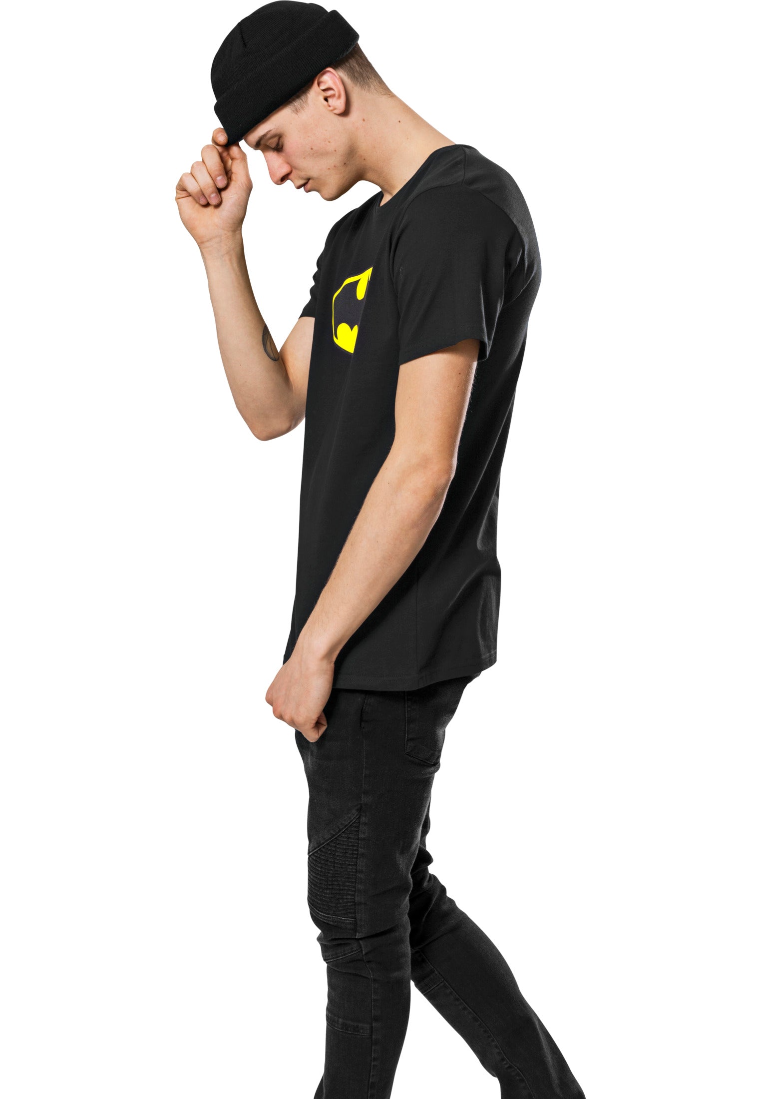 Batman Logo Tee black XXL - workoutbrands.com