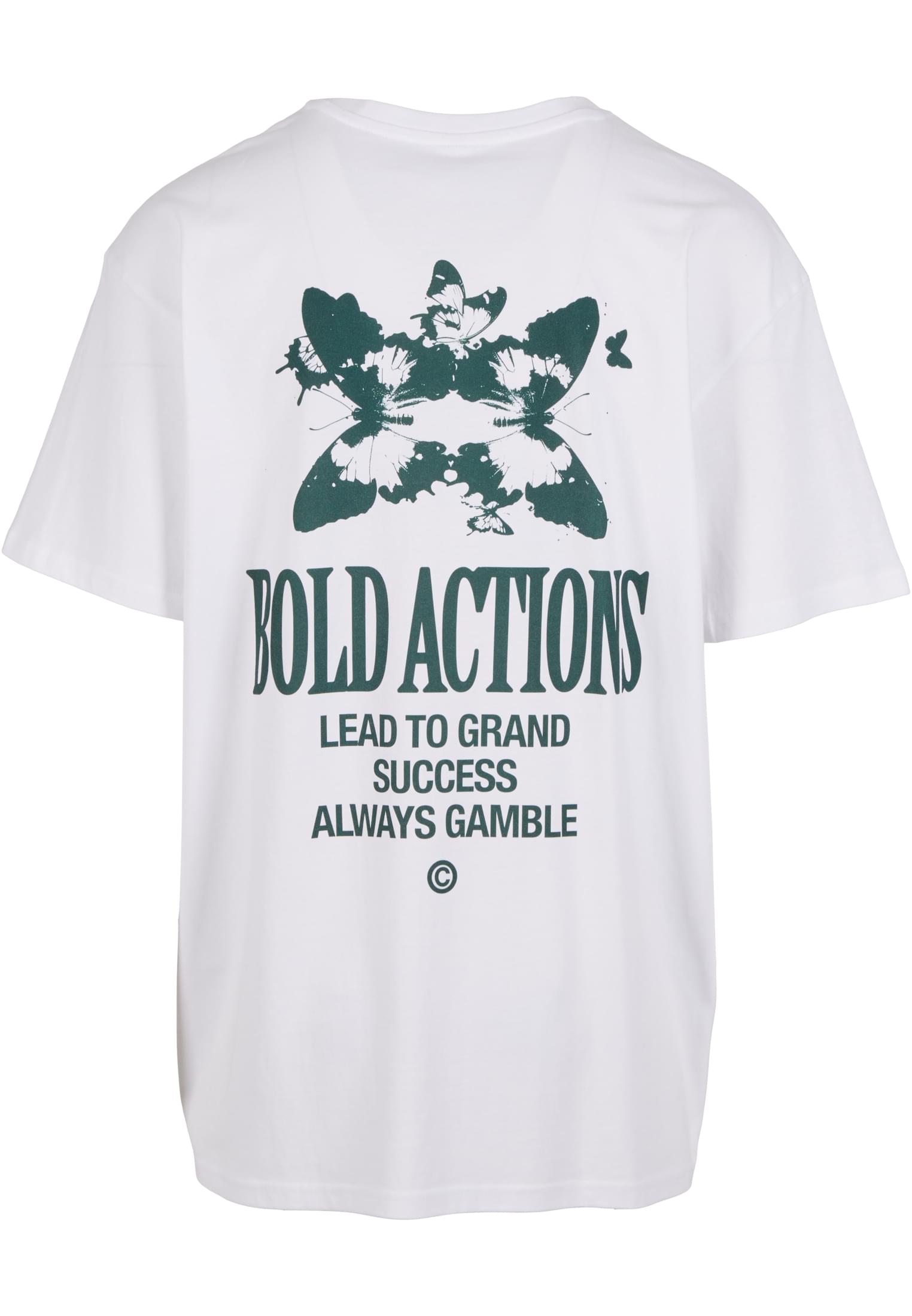 Bold Actions Oversize Tee white XXL - workoutbrands.com