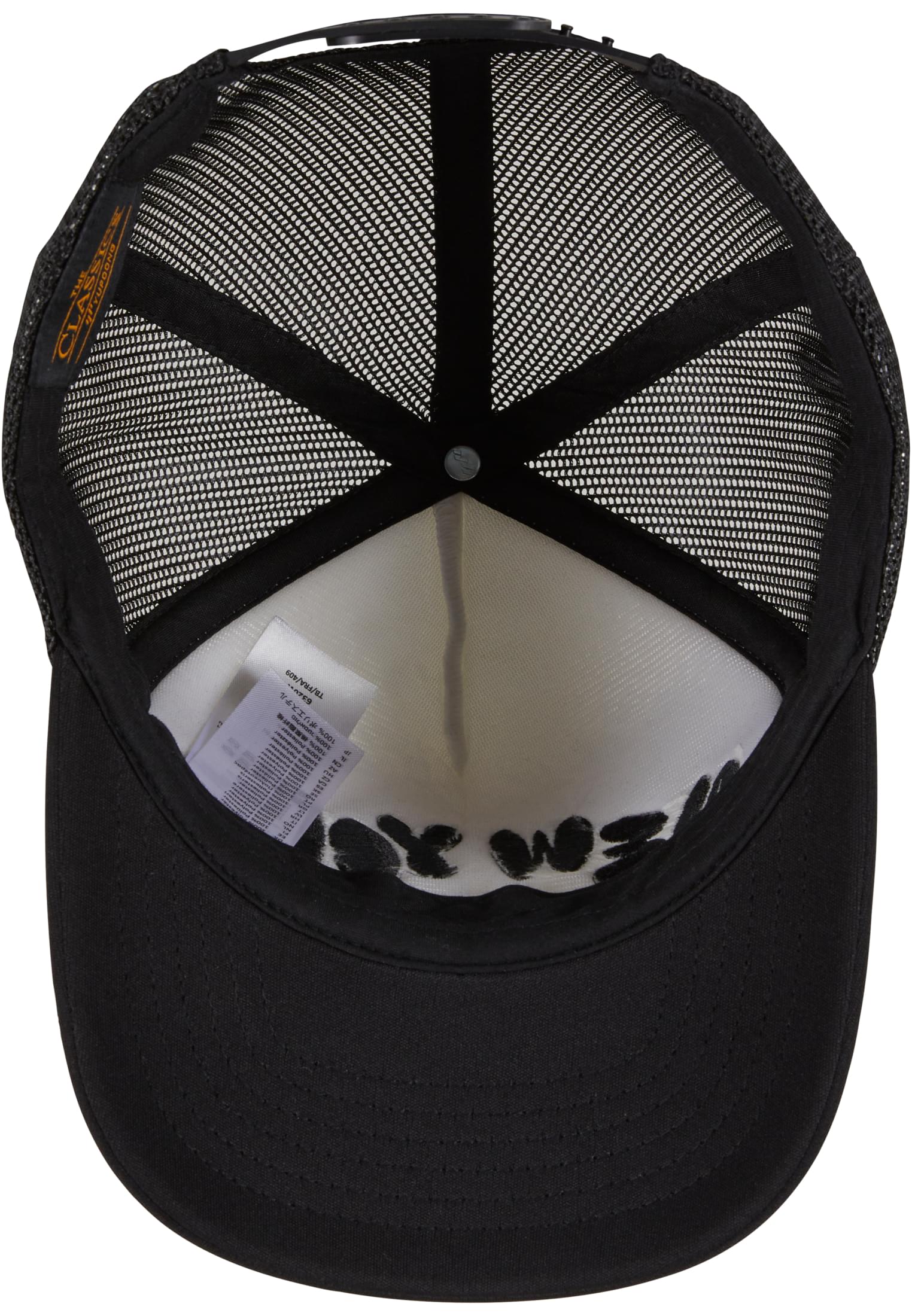 Bubbly NY Foam Trucker Cap black/white/black one size - workoutbrands.com