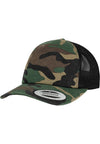 Camo Trucker Cap Snapback One Size