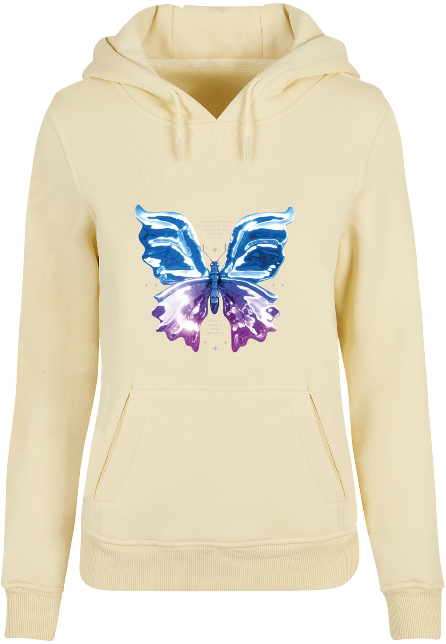 Chromed Butterfly Hoody softyellow XXL - workoutbrands.com