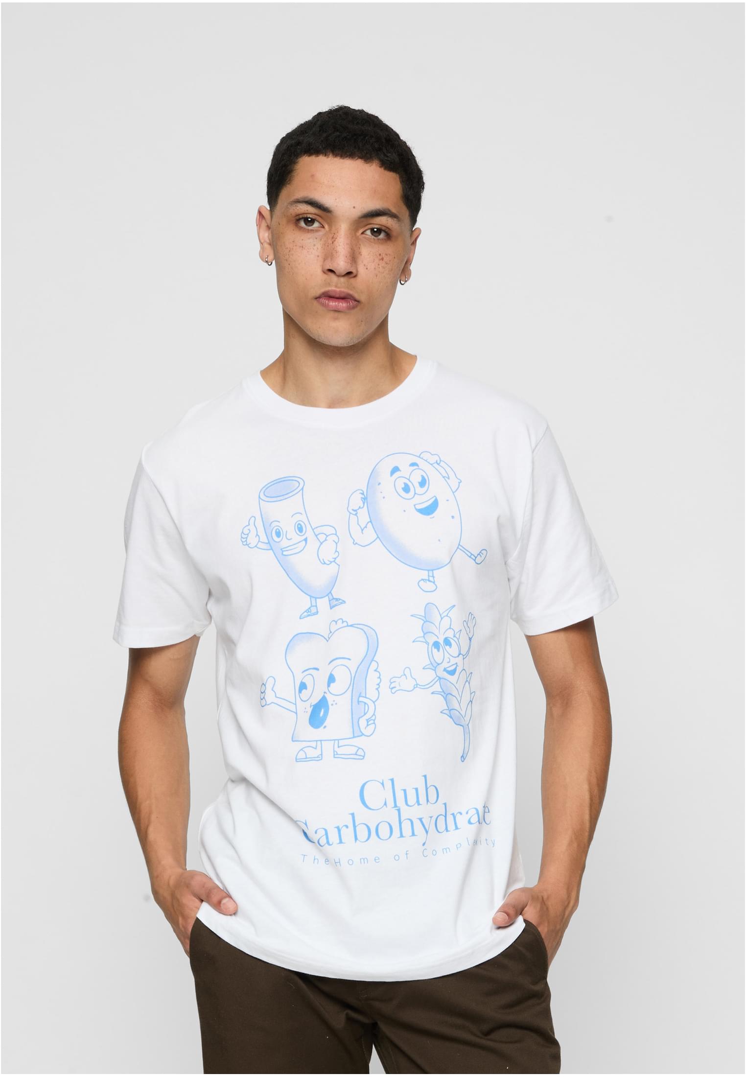 Club Carbohydrate Tee white XXL - workoutbrands.com