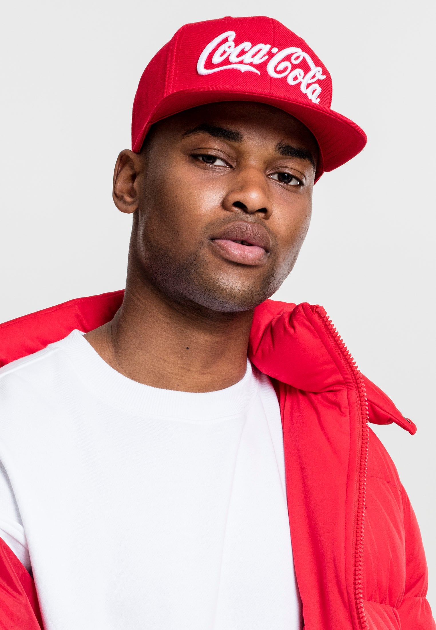 Coca Cola Logo Snapback red one size - workoutbrands.com