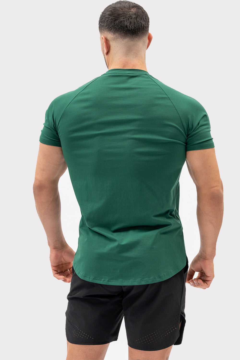 A CODE T-shirt - mørkegrønn