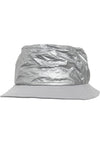 Crinkled Paper Bucket Hat One Size