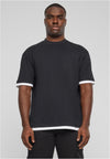 DEF Visible Layer T-Shirt rosa/weiß XL