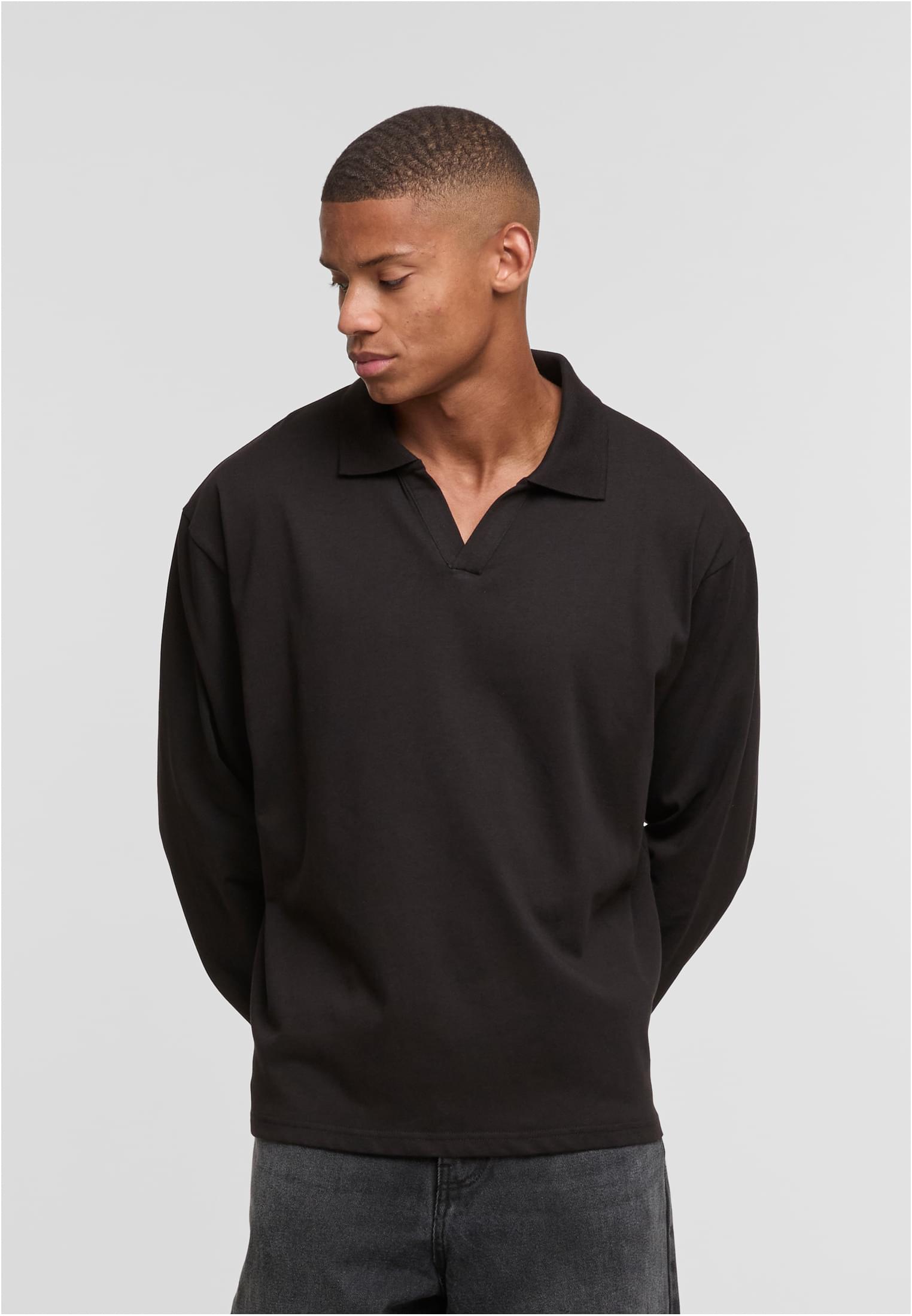 DEF Collar Longsleeve Polo