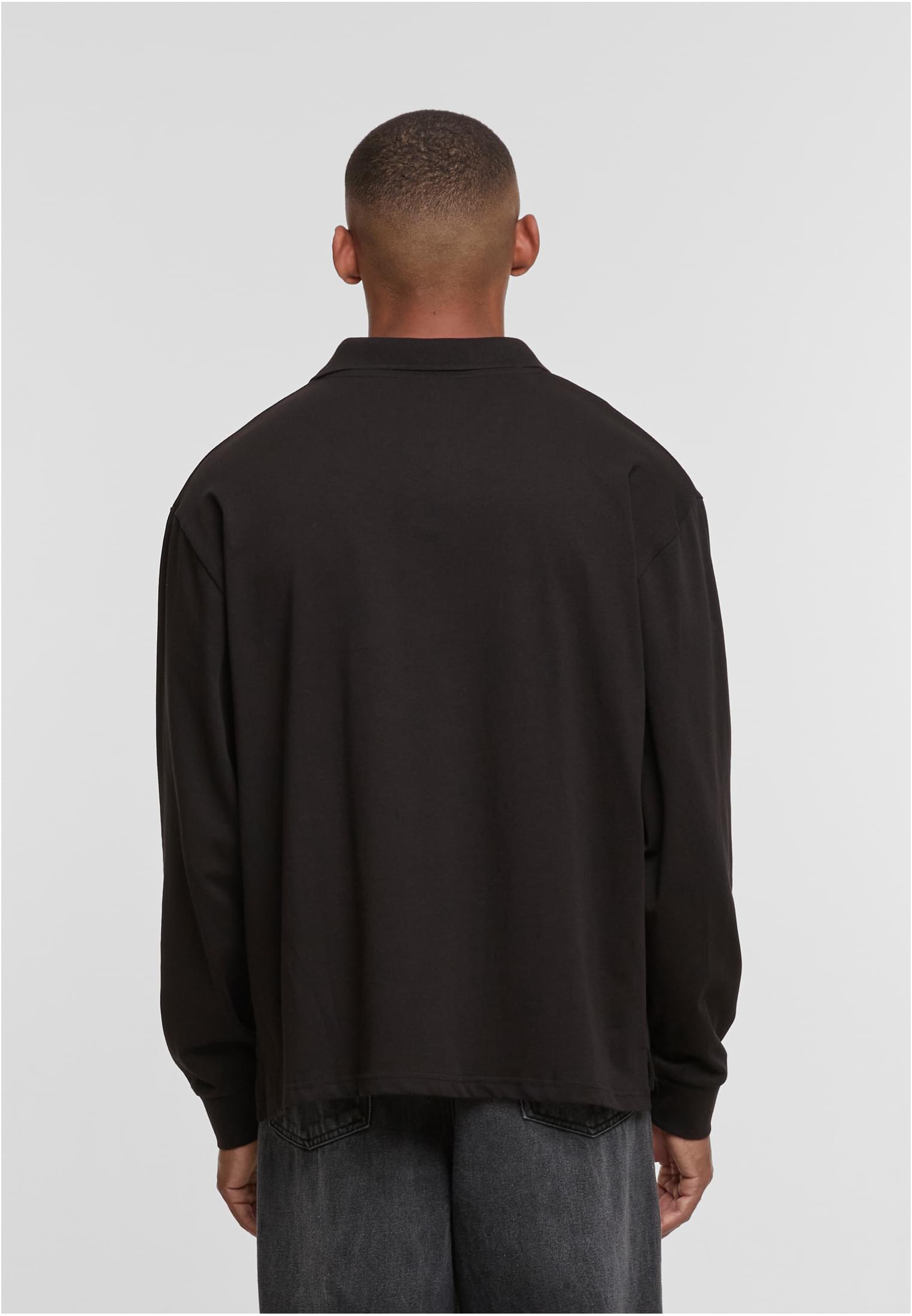 DEF Collar Longsleeve Polo