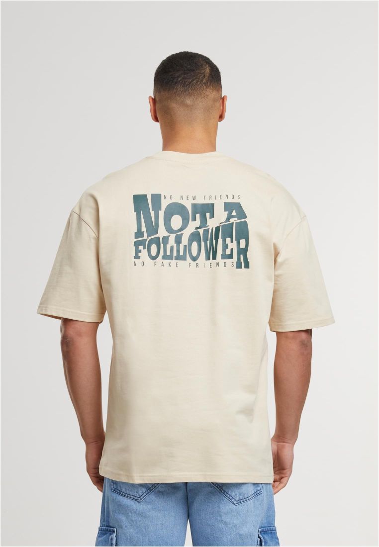 DEF Not a Follower T-Shirt jet nero lavato XL