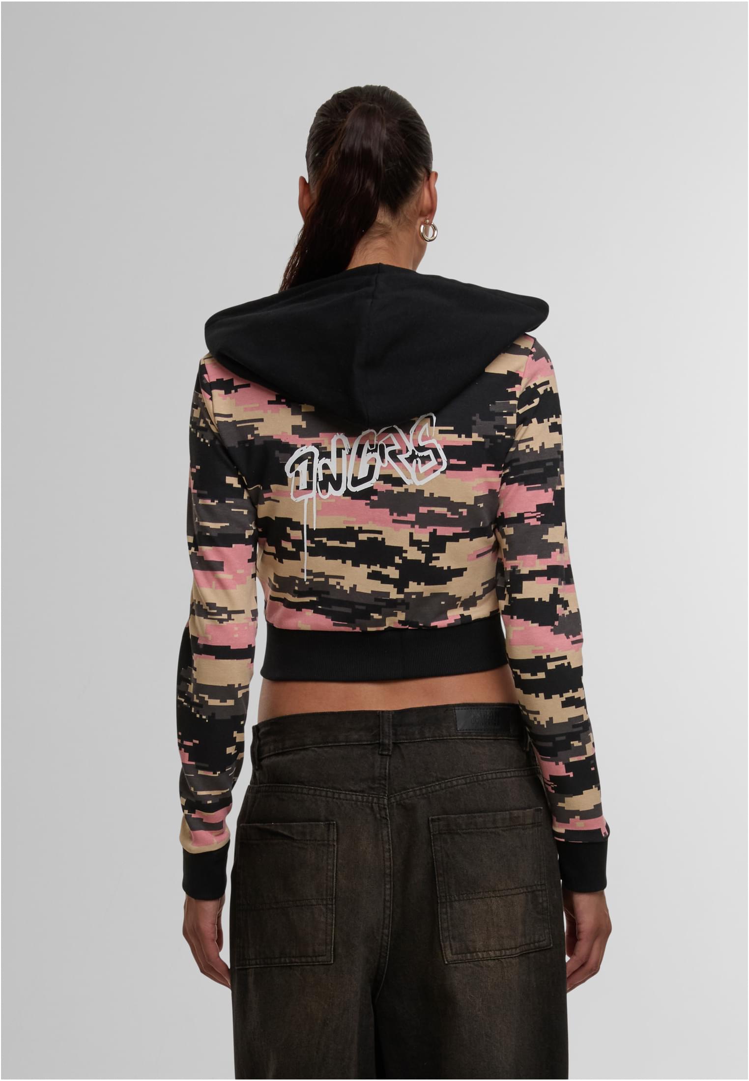 DNGRS Obscure Zip Hoodies Cropped