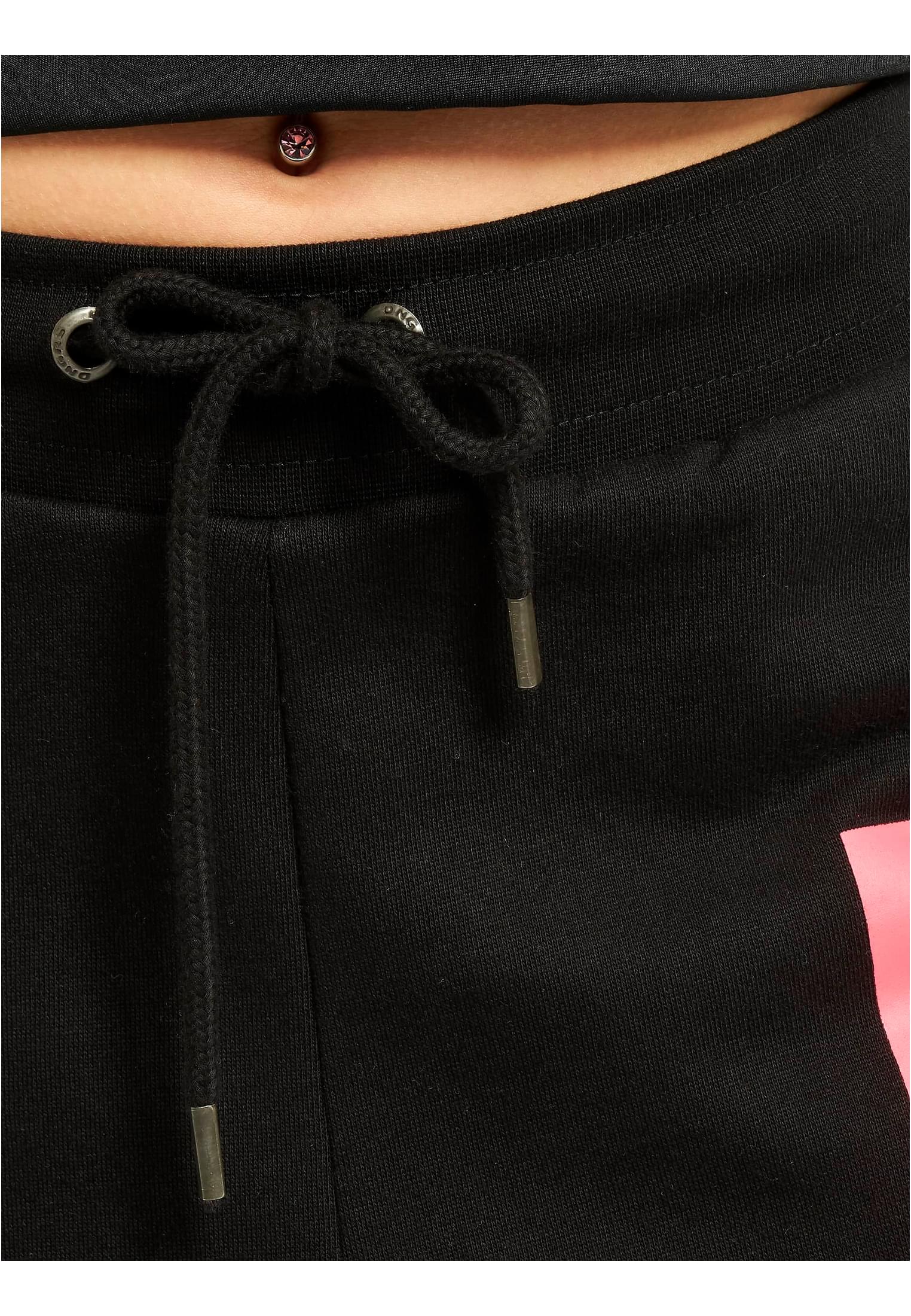 DNGRS Hyena Sweatpants black/pink XS - workoutbrands.com