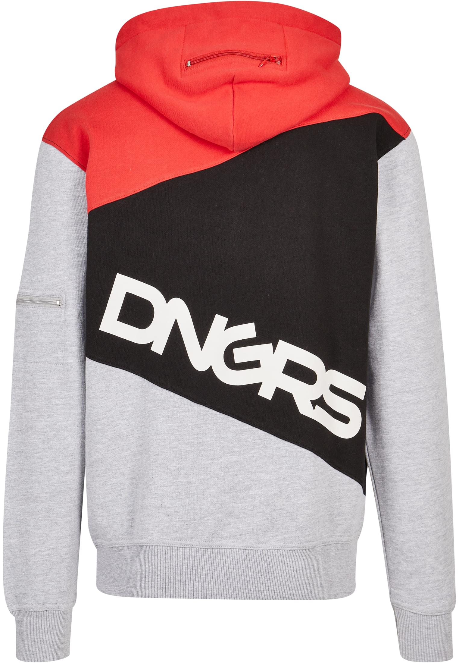 Dangerous DNGRS Triop Sweat Suit grey/black/red XXL - workoutbrands.com