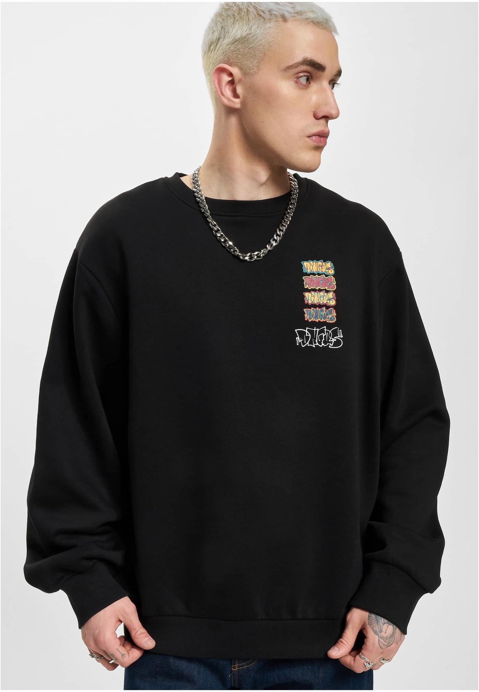 Dangerous DNGRS Wallarts Crewneck black XXL - workoutbrands.com