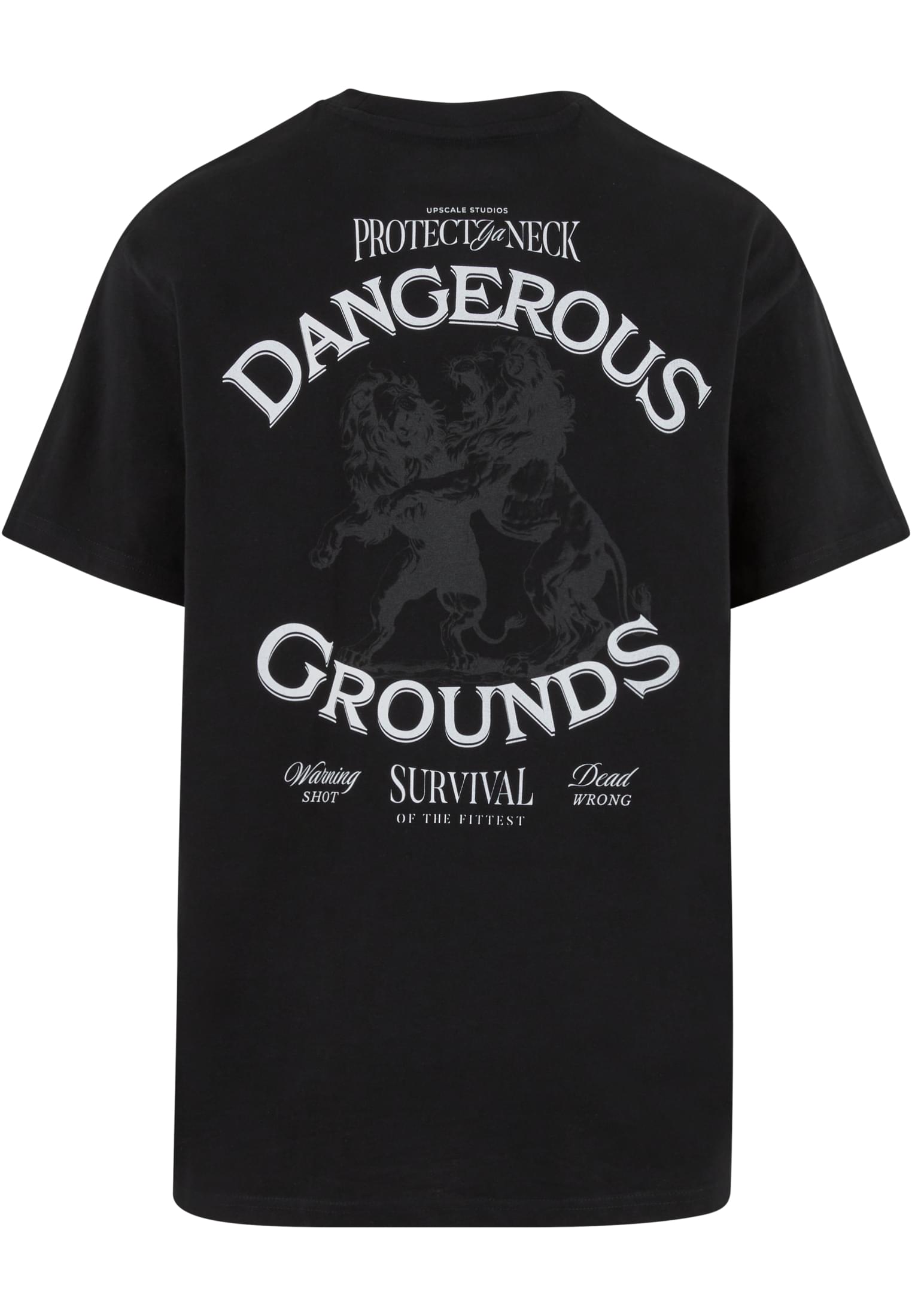 Dangerous Grounds Oversize Tee cityred XXL - workoutbrands.com