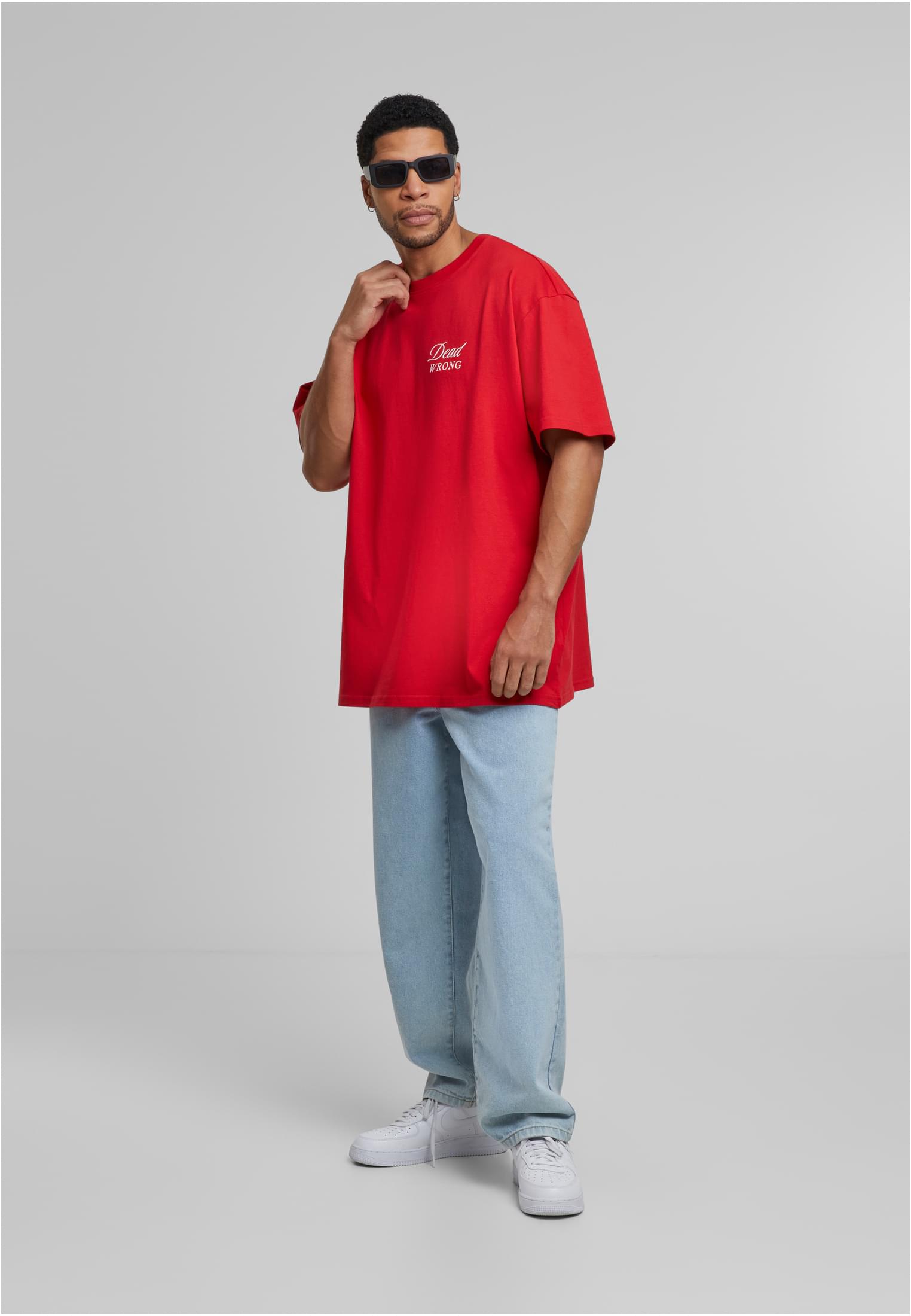 Dangerous Grounds Oversize Tee cityred XXL - workoutbrands.com