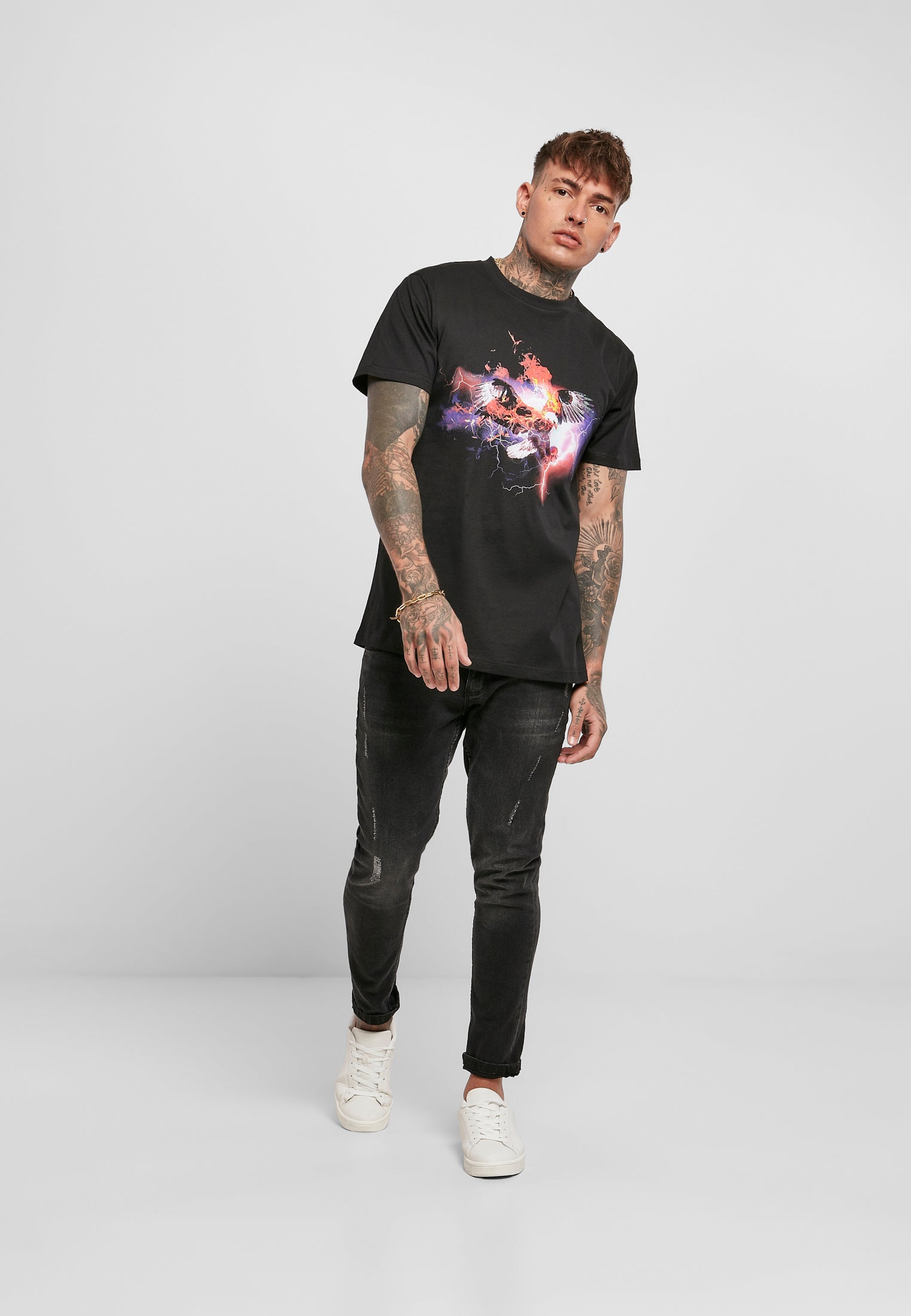 Eagle Tee black XXL - workoutbrands.com