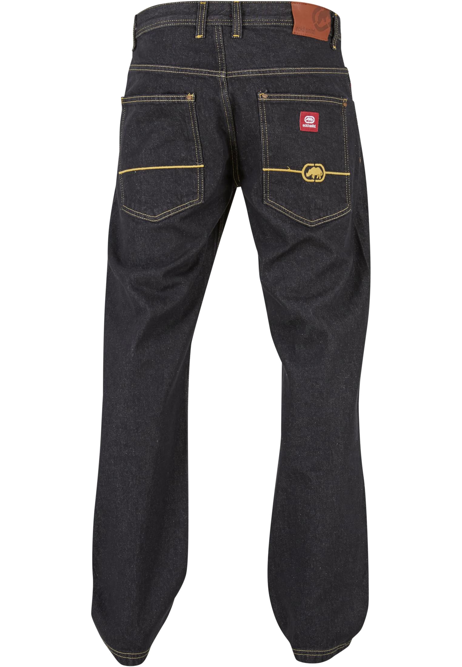 Ecko Unltd. Bour Bonstreet Straight Fit Jeans raw black W42 L34 - workoutbrands.com