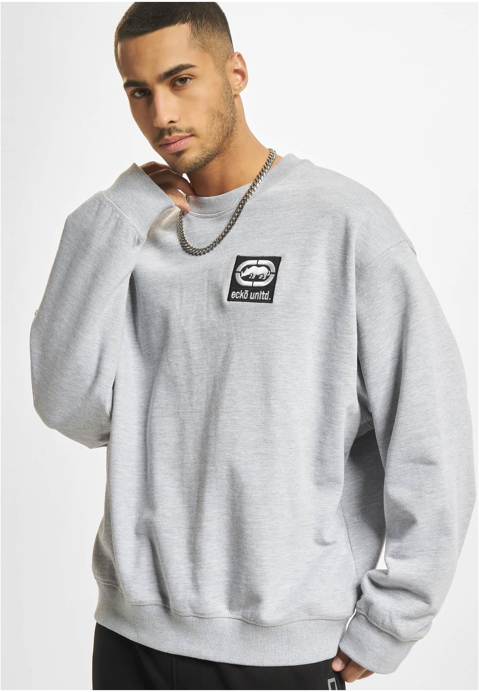 Ecko Unltd. Young Crewneck grey melange XXL - workoutbrands.com