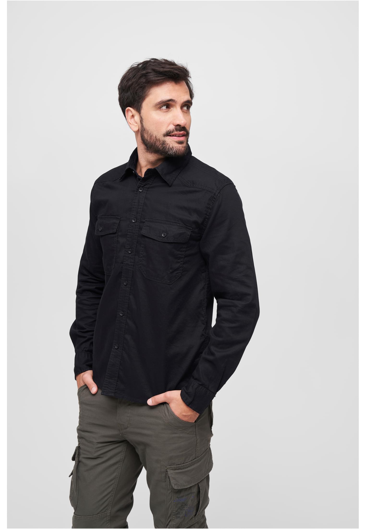Flanellshirt olive 7XL - workoutbrands.com