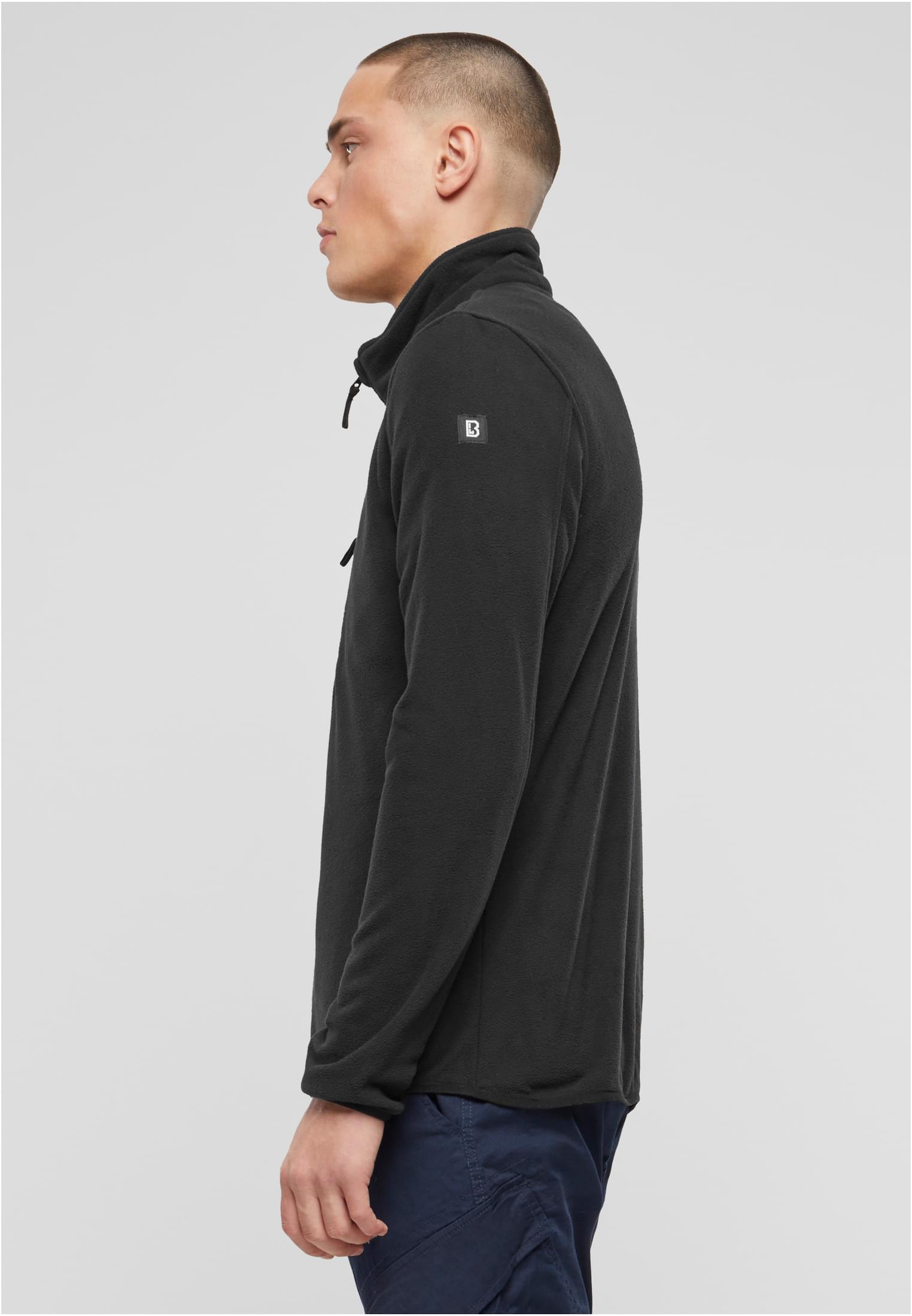 Fleece Troyer camel 7XL - workoutbrands.com