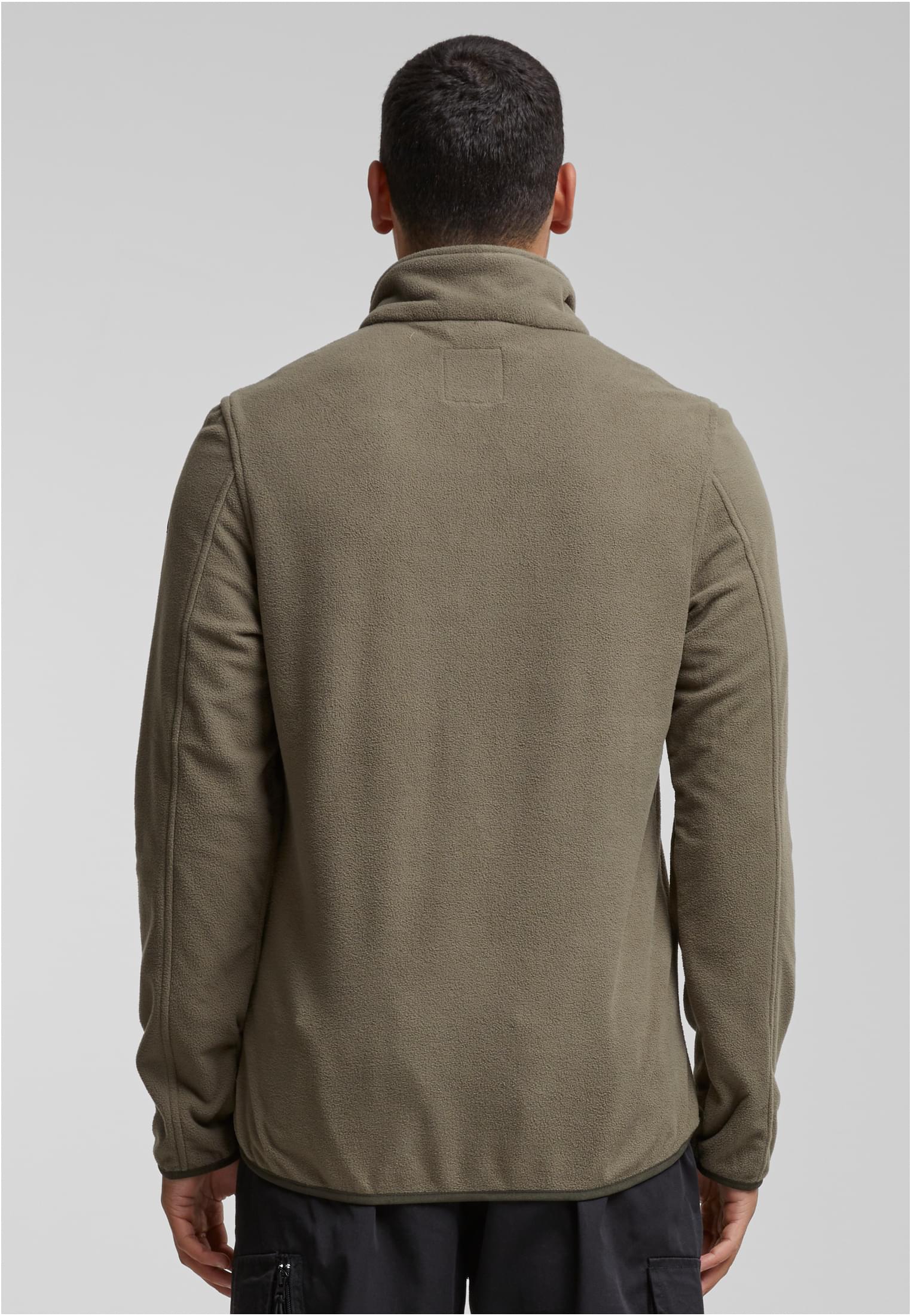 Fleece Troyer camel 7XL - workoutbrands.com