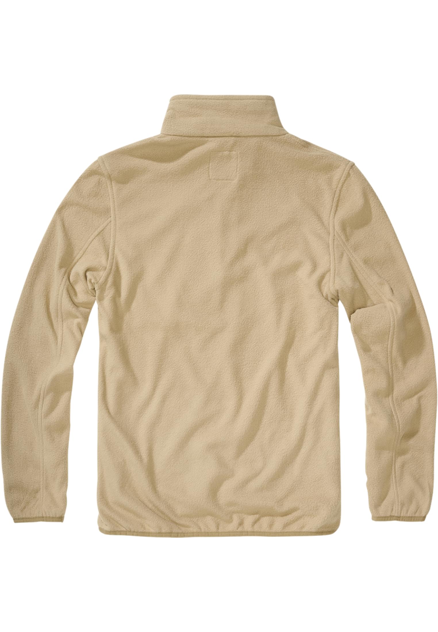 Fleece Troyer camel 7XL - workoutbrands.com
