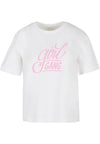 Camiseta con texto de pandilla de chicas de la UC