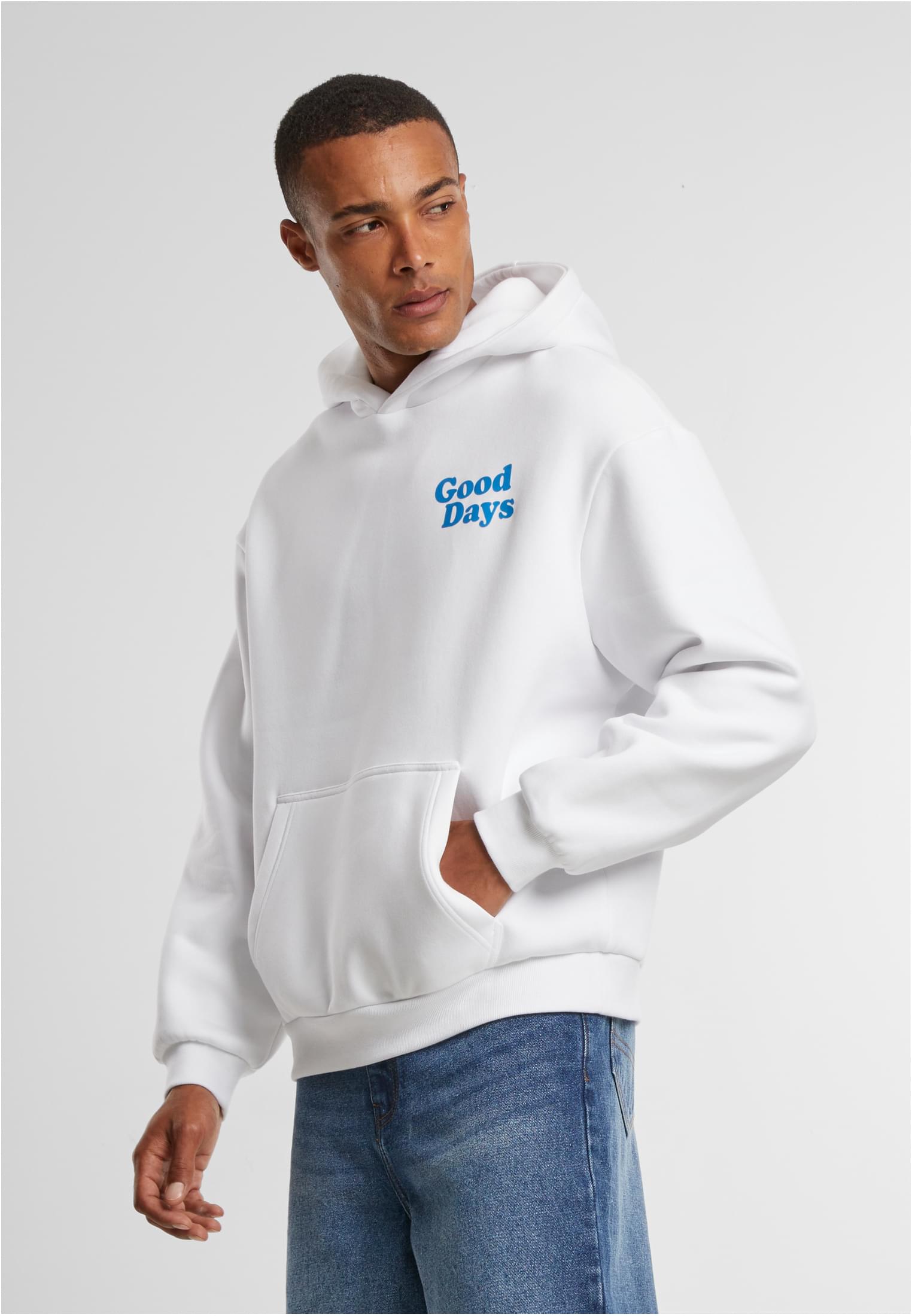 Good Days Fluffy Hoody white XXL - workoutbrands.com