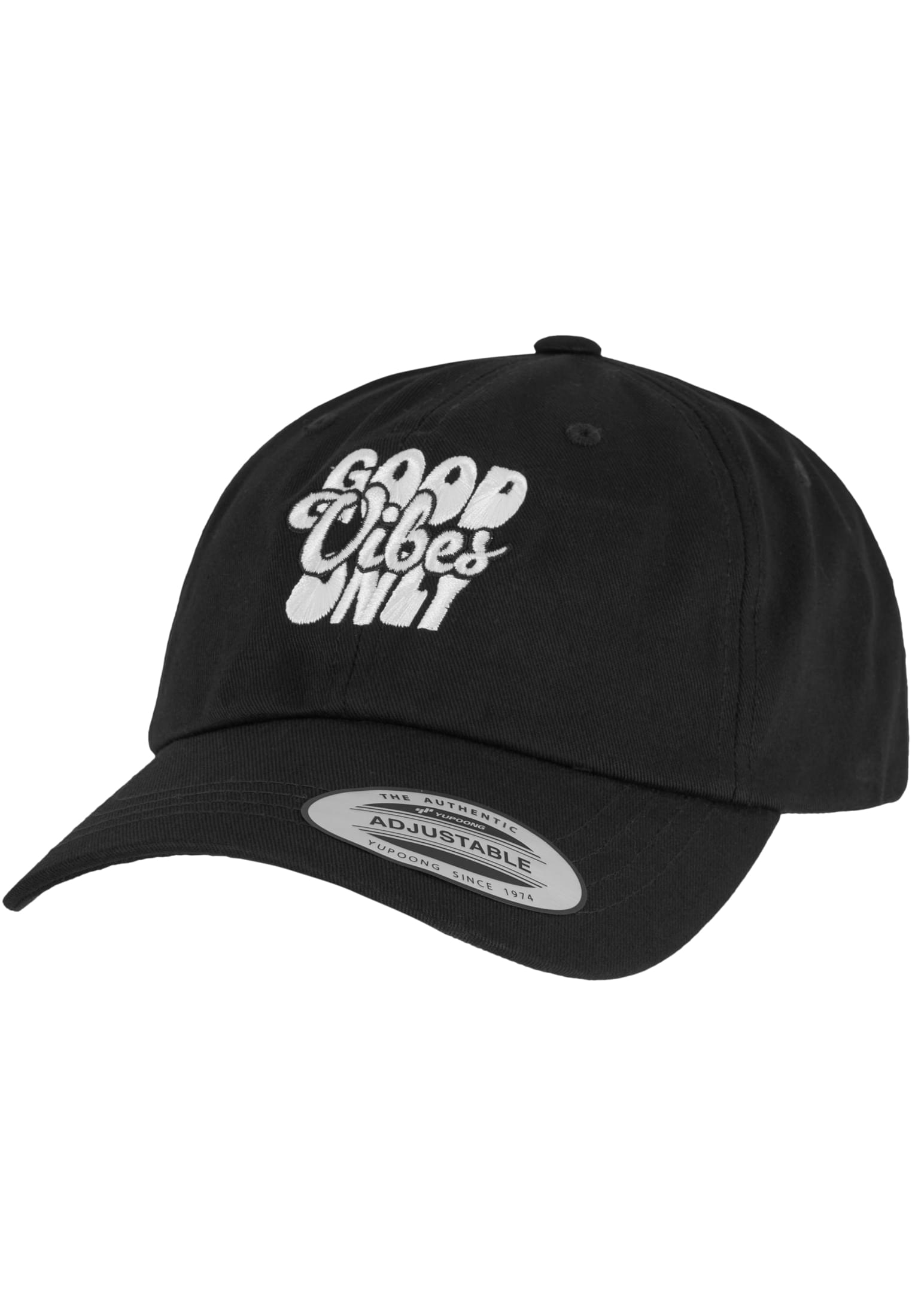 Good Vibes Only Low Profile Cotton Twill black one size - workoutbrands.com