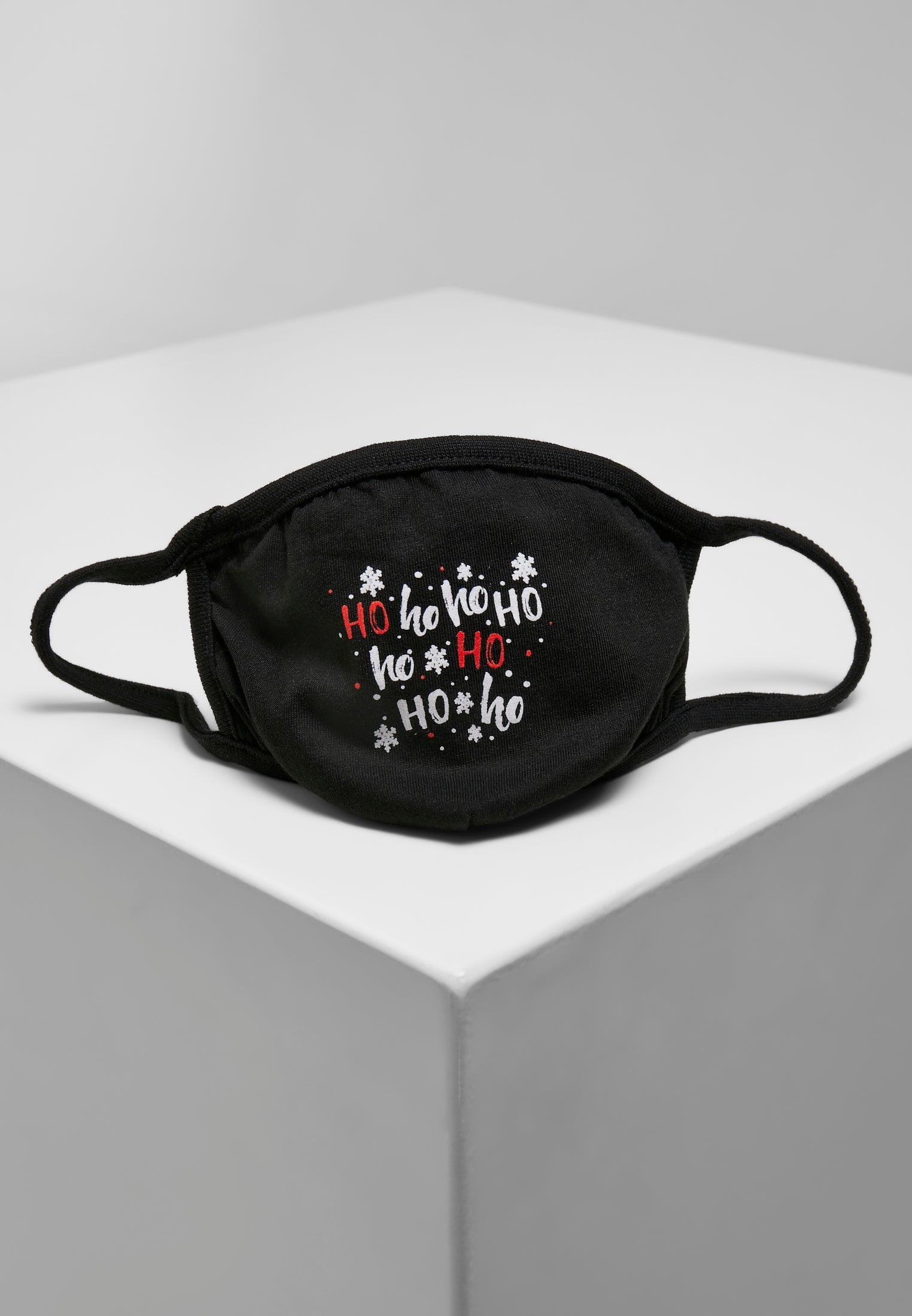 Ho Ho Ho Face Mask black one size - workoutbrands.com