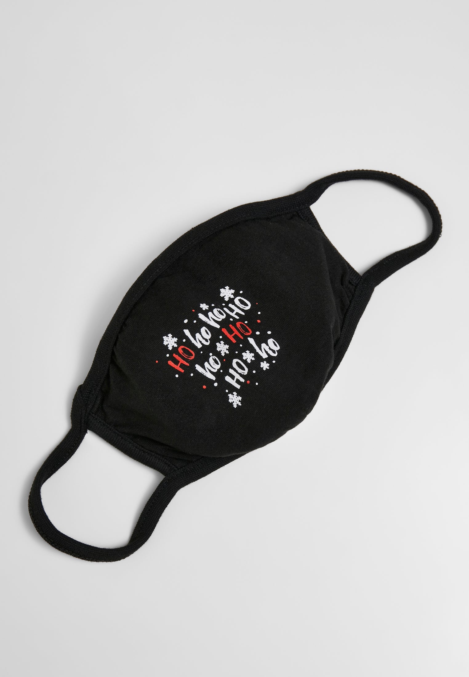 Ho Ho Ho Face Mask black one size - workoutbrands.com