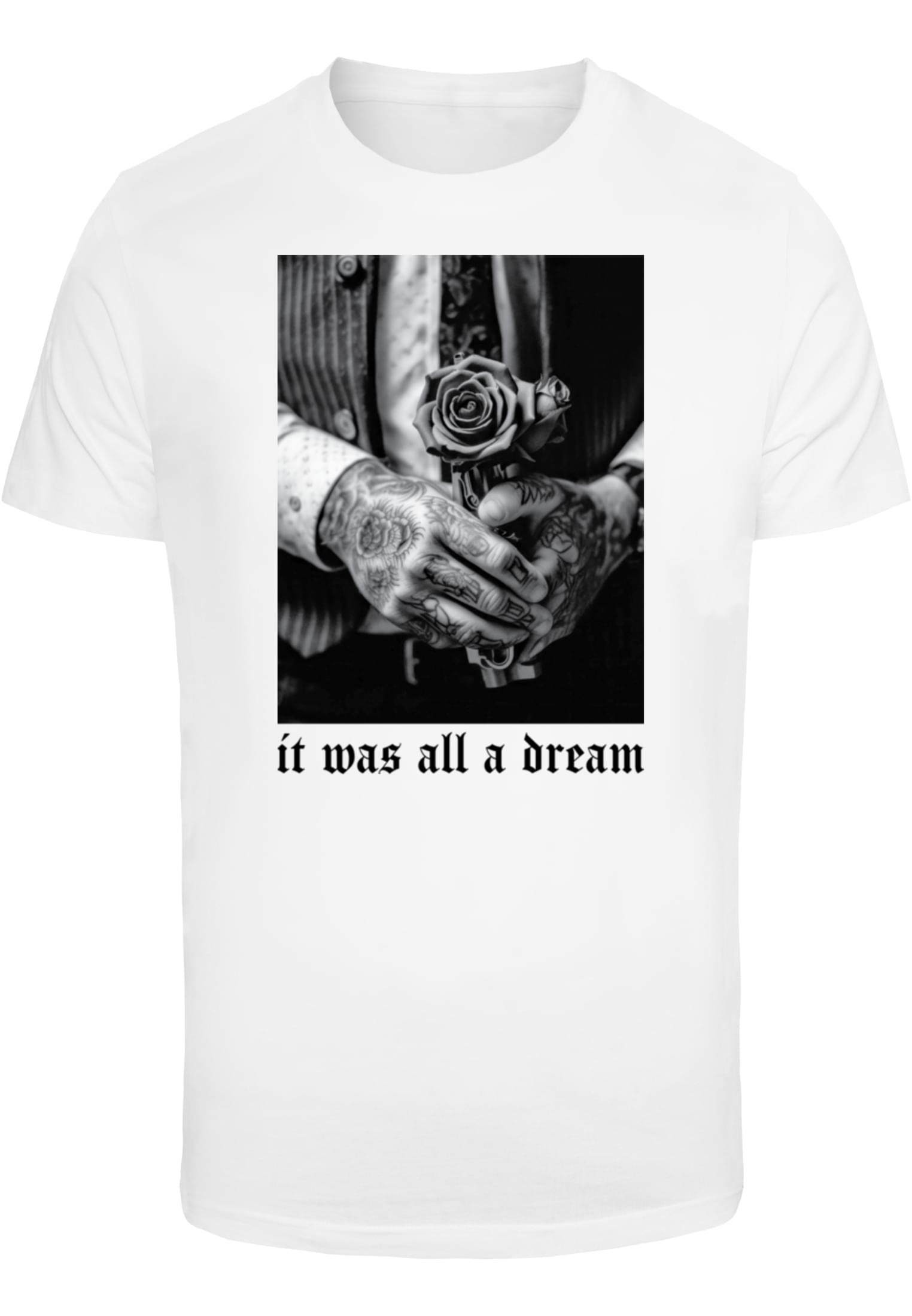 It Was All A Dream Tee white XXL - workoutbrands.com