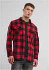 Camisa polar Jeff manga larga negra/gris XXL