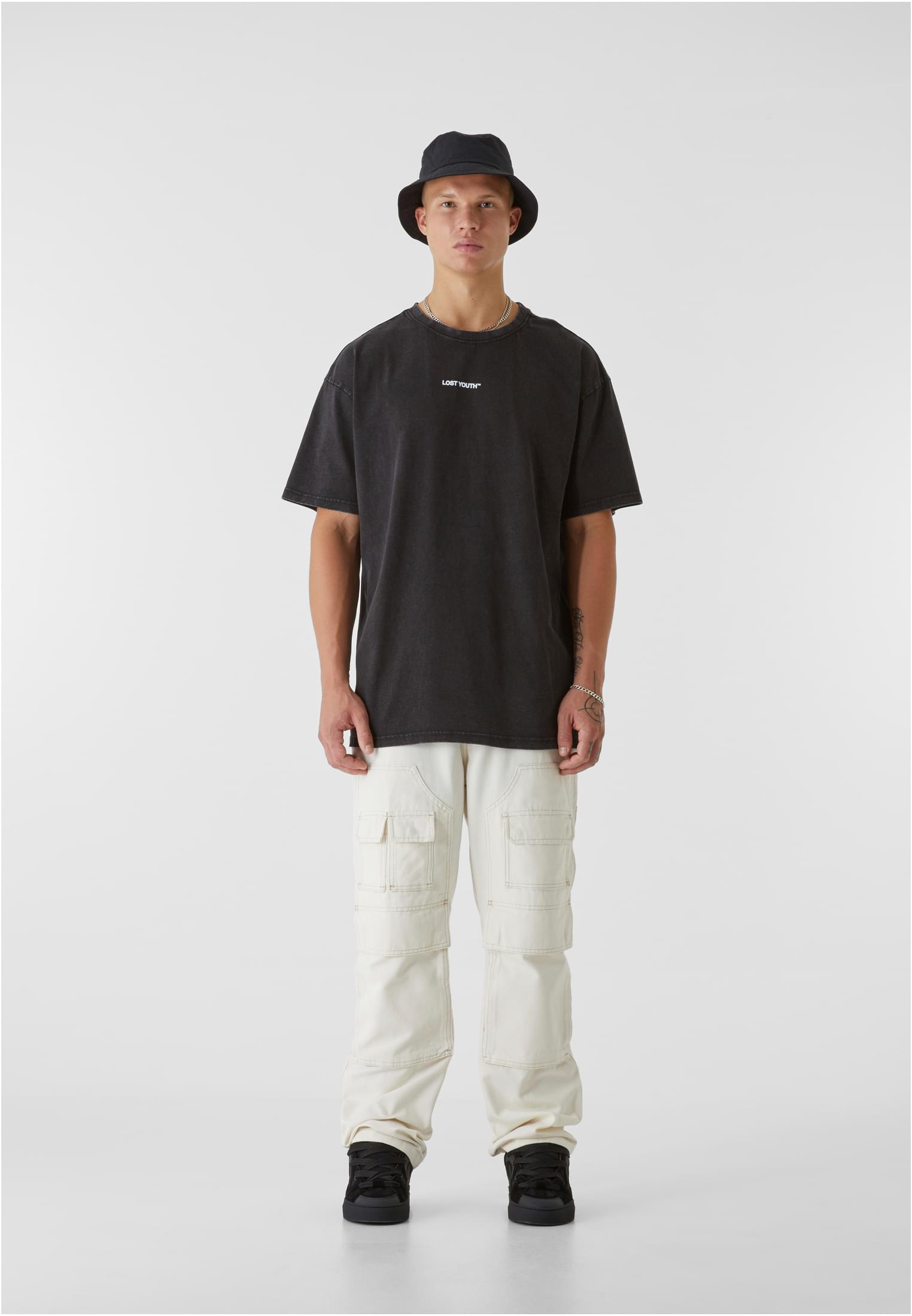 LY Acid Washed Tee Butterfly V.3