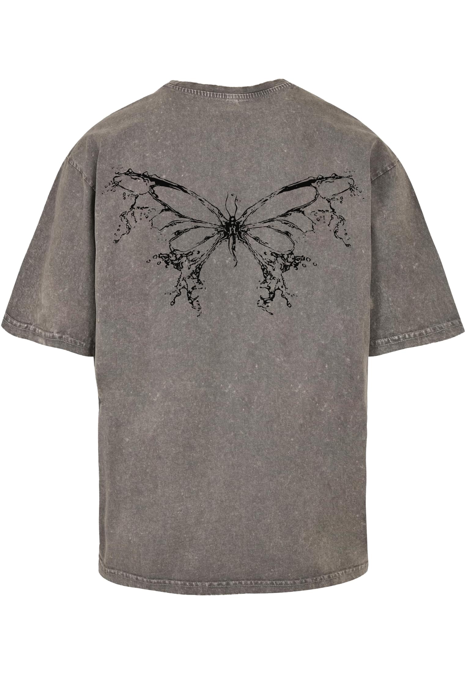 LY Acid Washed Tee Butterfly V.3