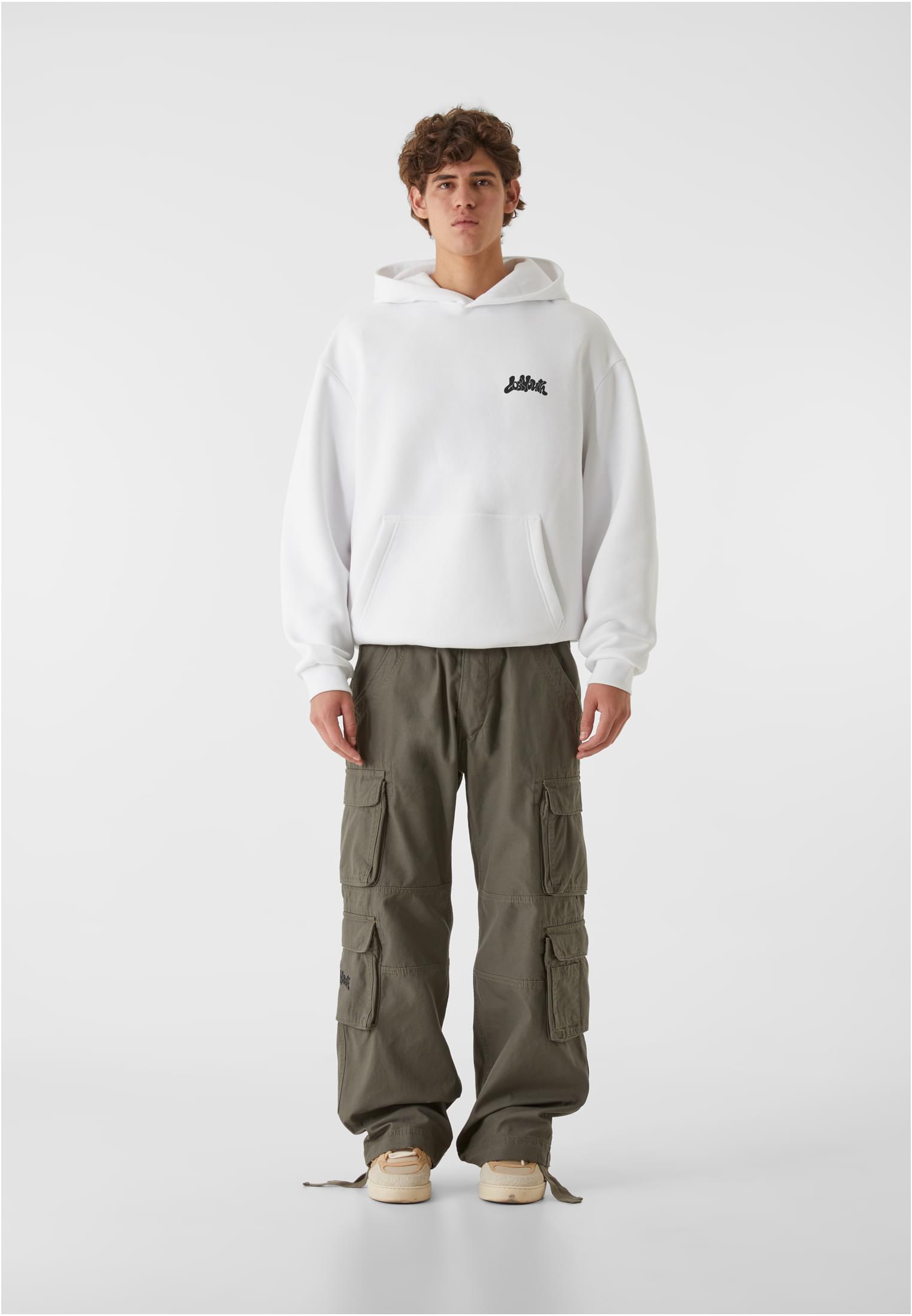 LY Cargo Pants Pocket Logo