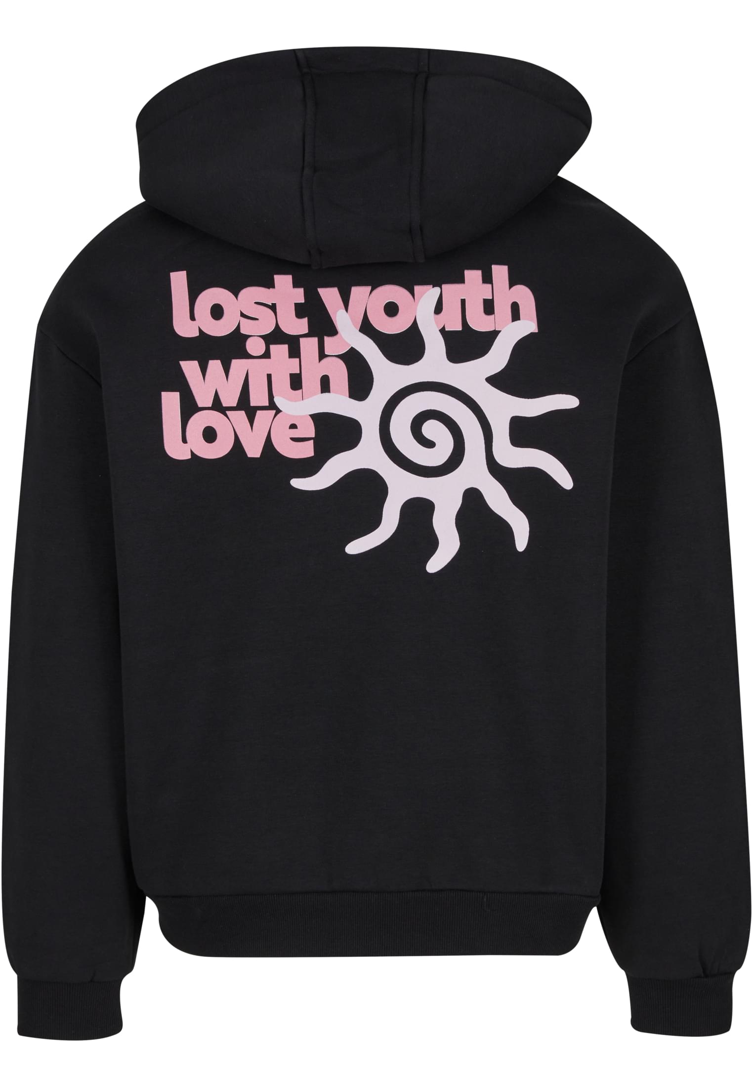 LY Oversized Zip Hoodie With Love