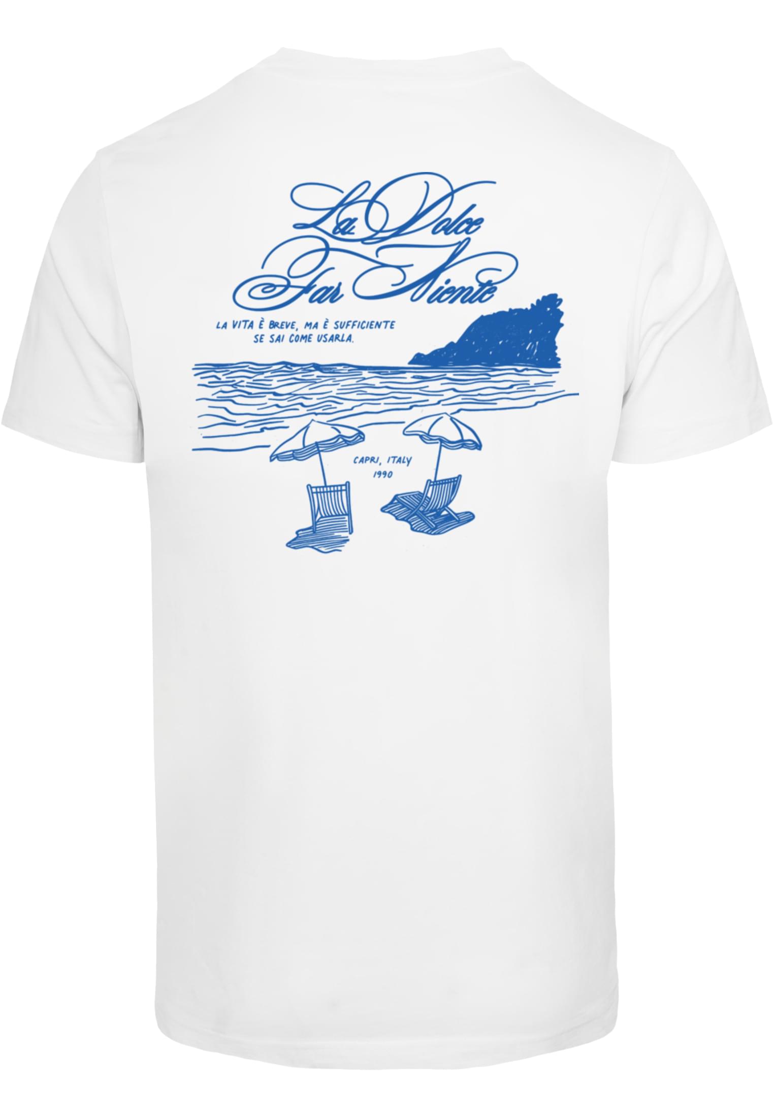 La Vita E Breve Tee white XXL - workoutbrands.com