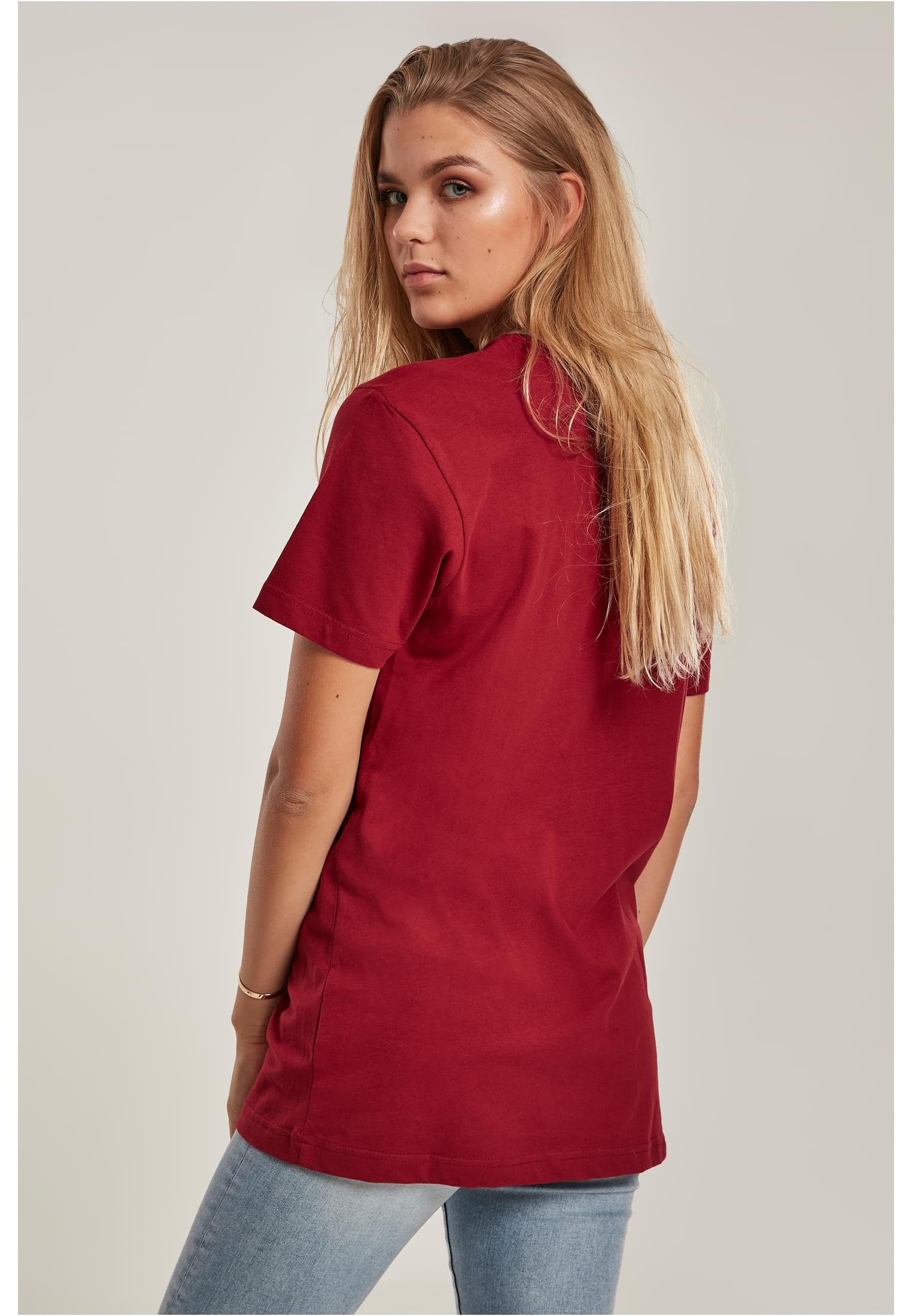 Ladies Moth Tee burgundy XS - workoutbrands.com