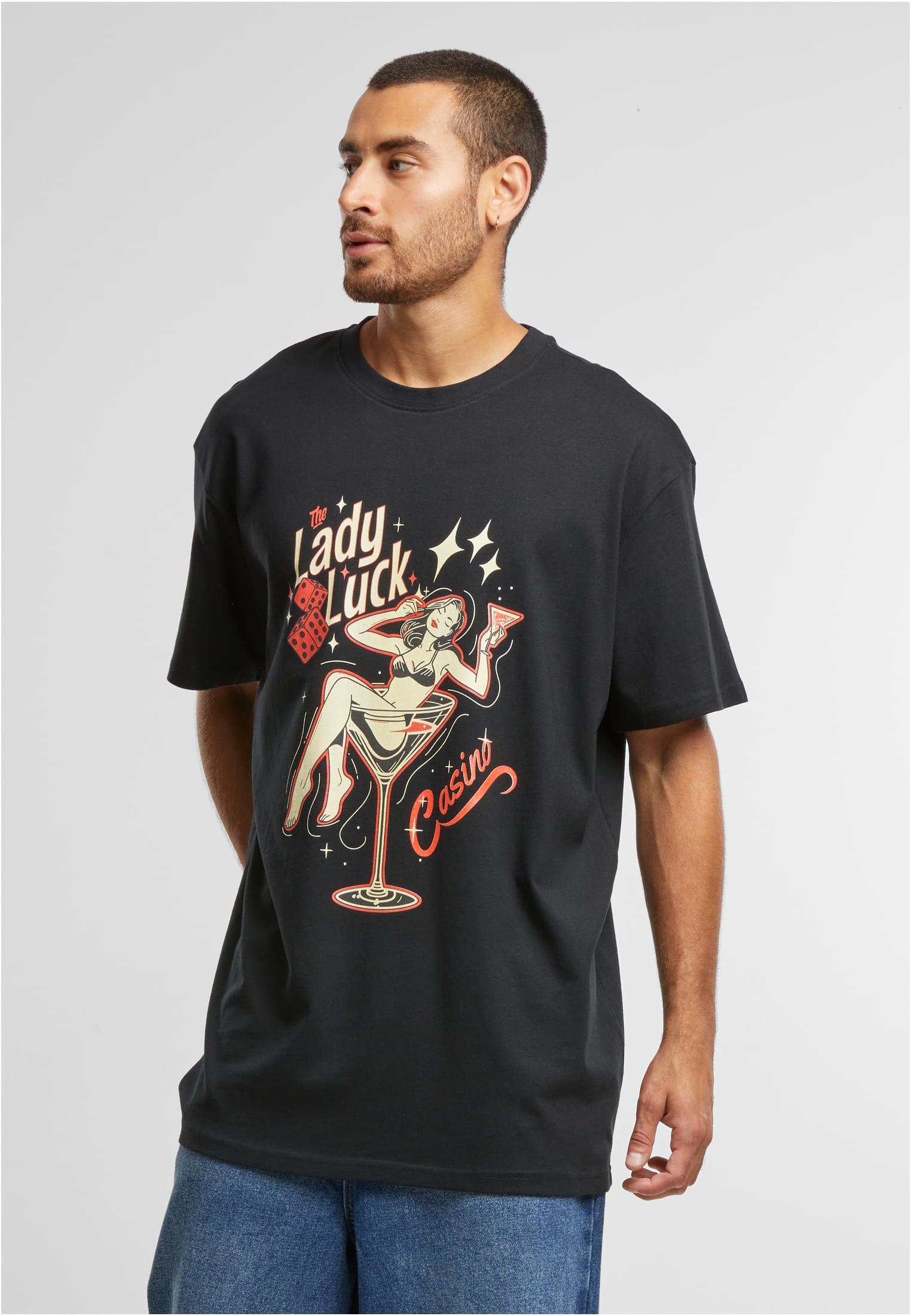 Lady Luck Oversize Tee darkblue XXL - workoutbrands.com