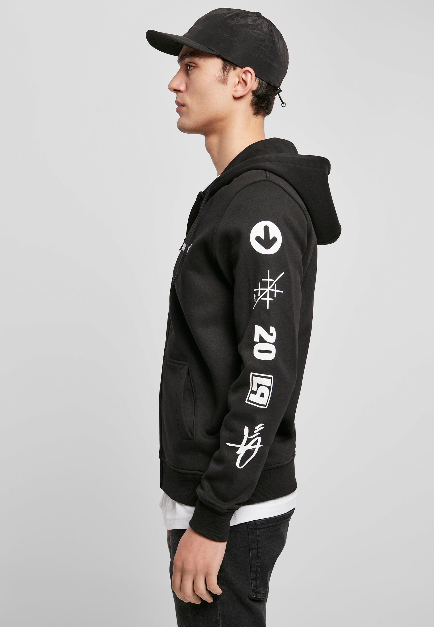 Linkin Park Anniversary Logo Zip Hoody black XXL - workoutbrands.com