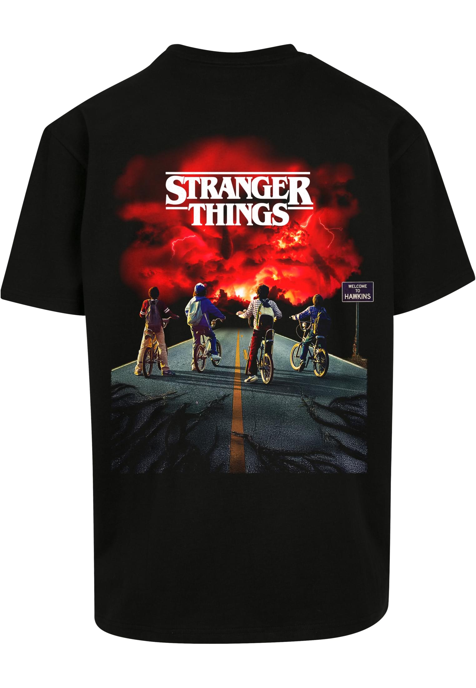 MC Stranger Things Mind Flayer Heavy Oversize Tee