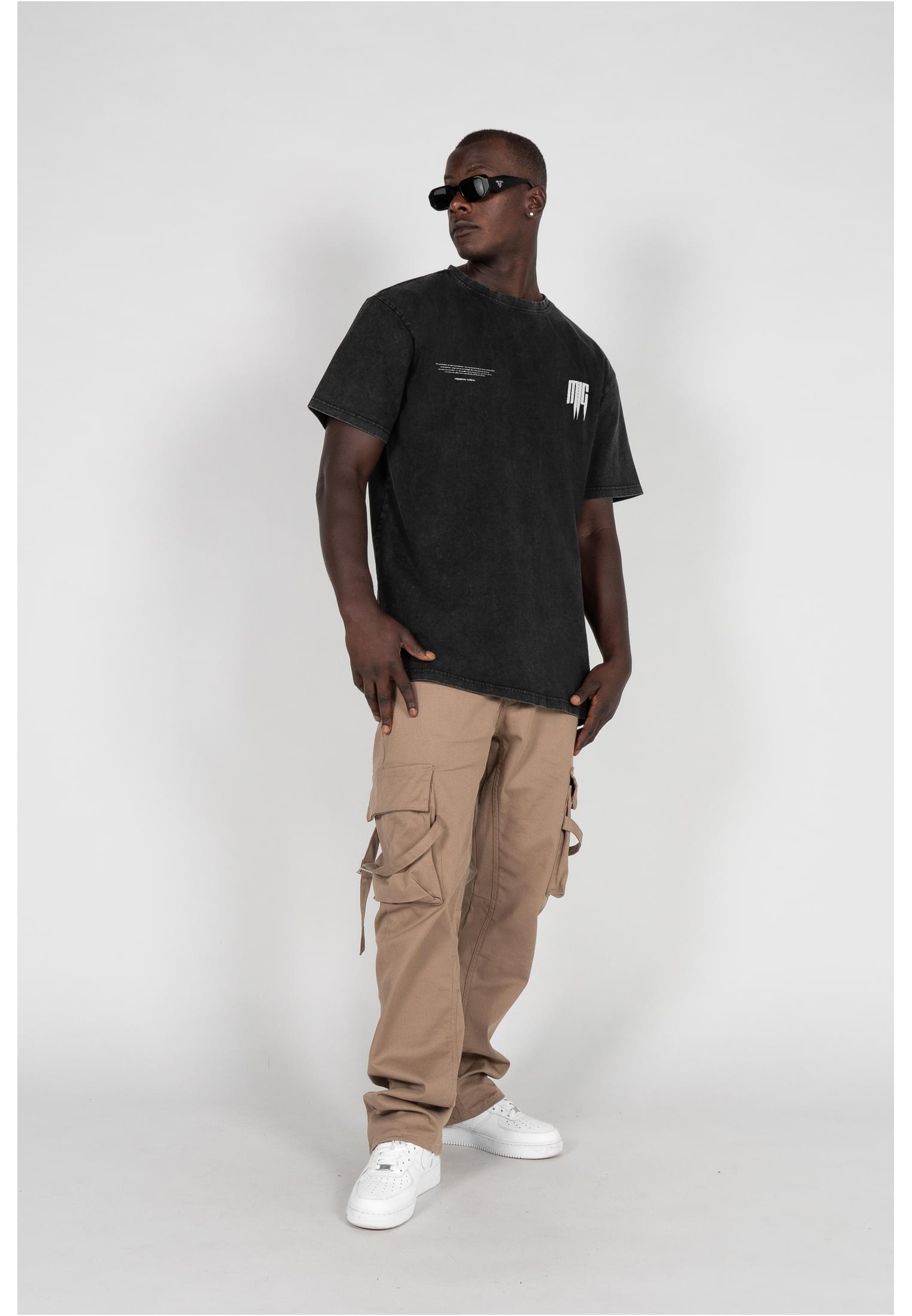 METAMORPHOSE V.2 Acid Washed Heavy Oversized Tee