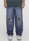 MJG Zniszczony Baggy Denim