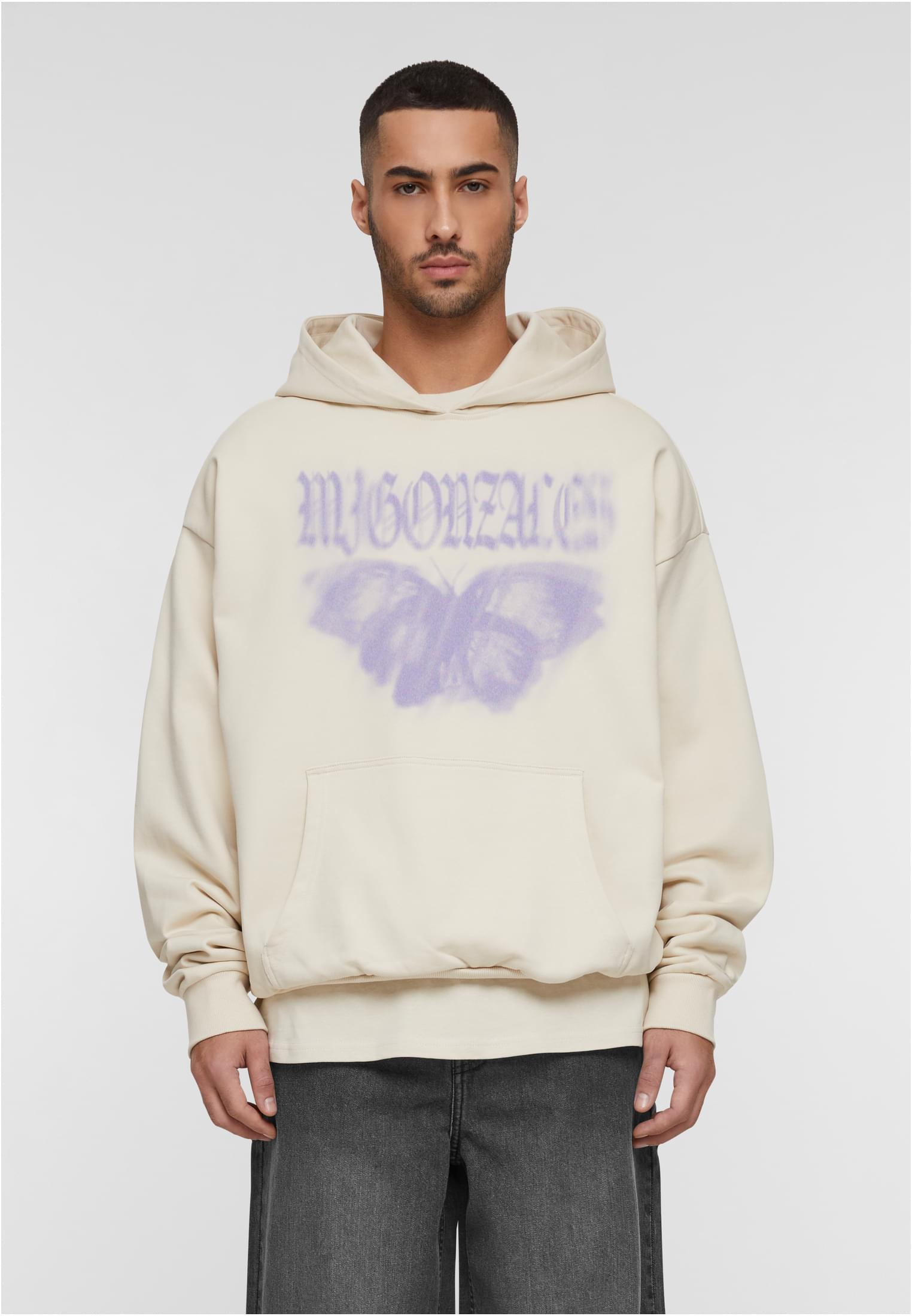 MJG Heavy Oversized Hoody -  BUTTERFLY ILLUSION