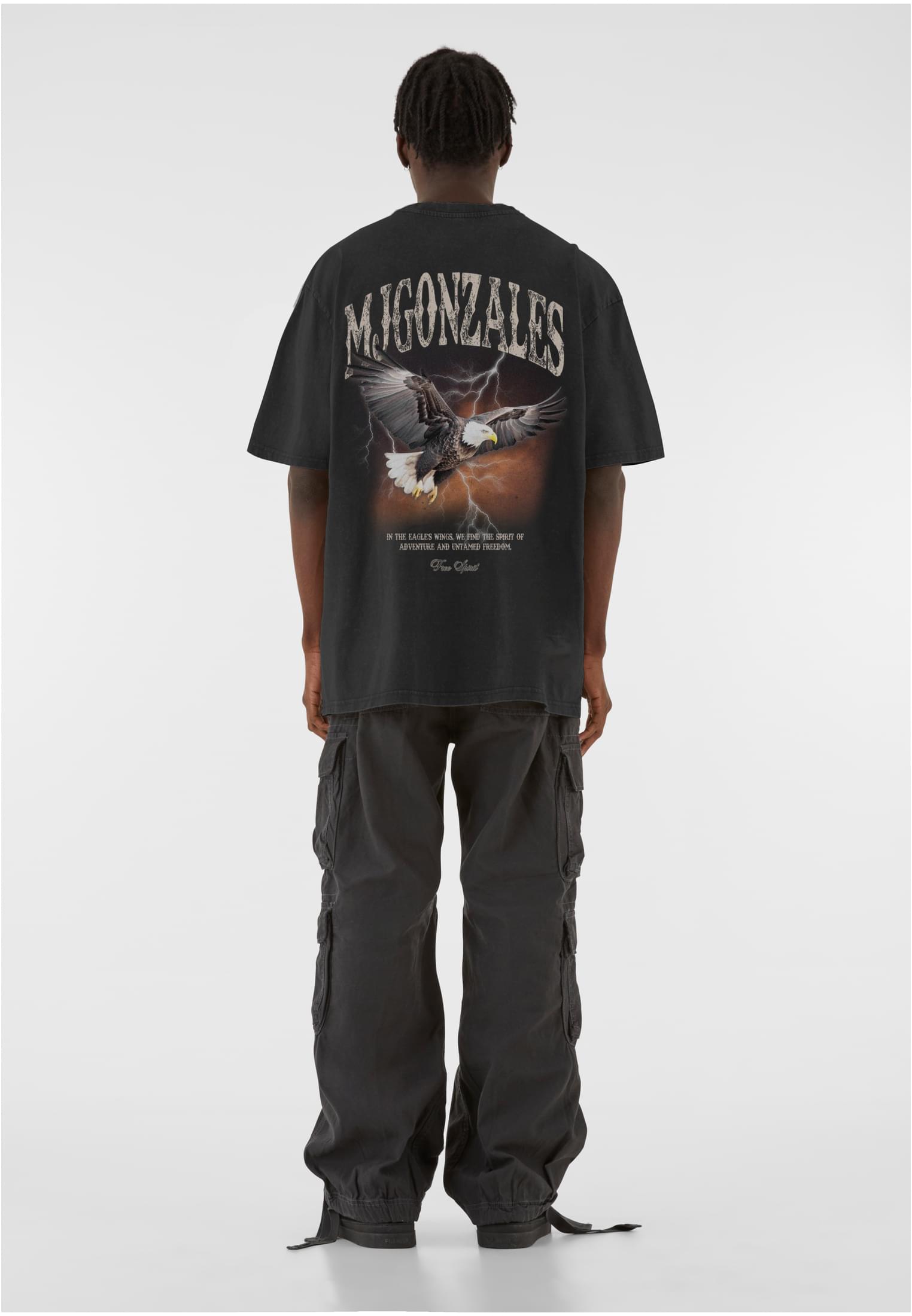MJG Heavy Oversized Acid Wasehd Tee Wild Wings