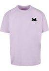 Halloween - Cat Tee blød salvie XXL