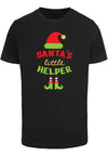 Julemandens lille hjælper-T-shirt sort XXL
